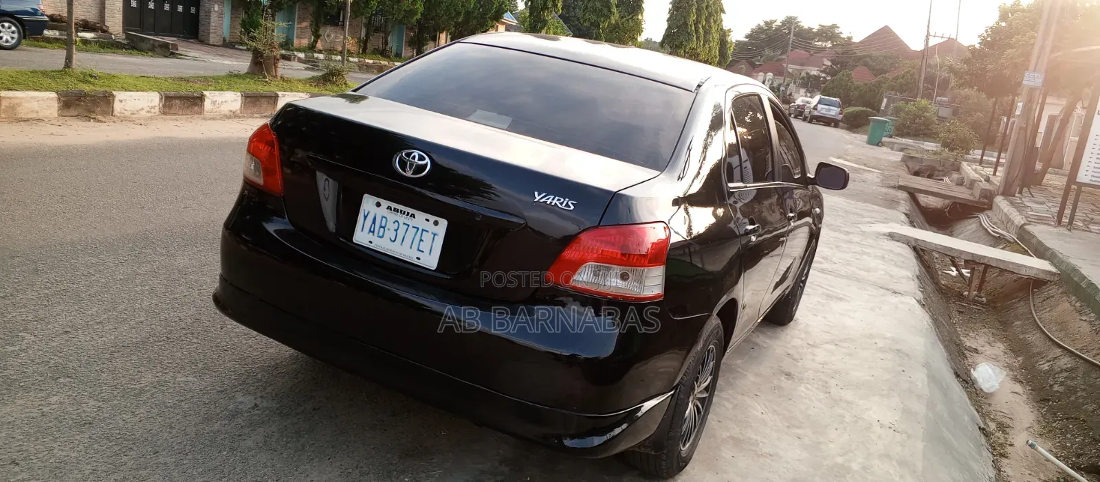 Toyota Yaris 2008 Black