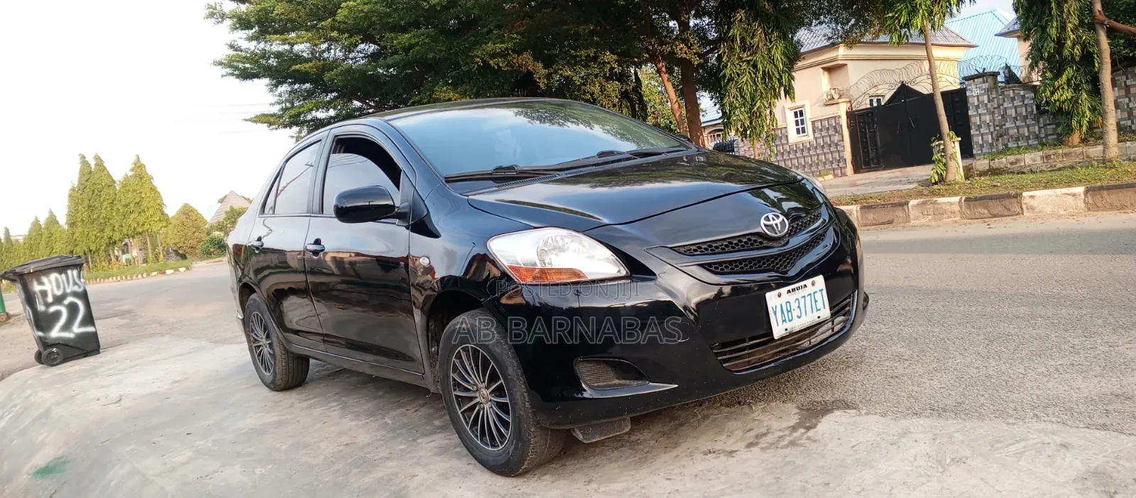 Toyota Yaris 2008 Black