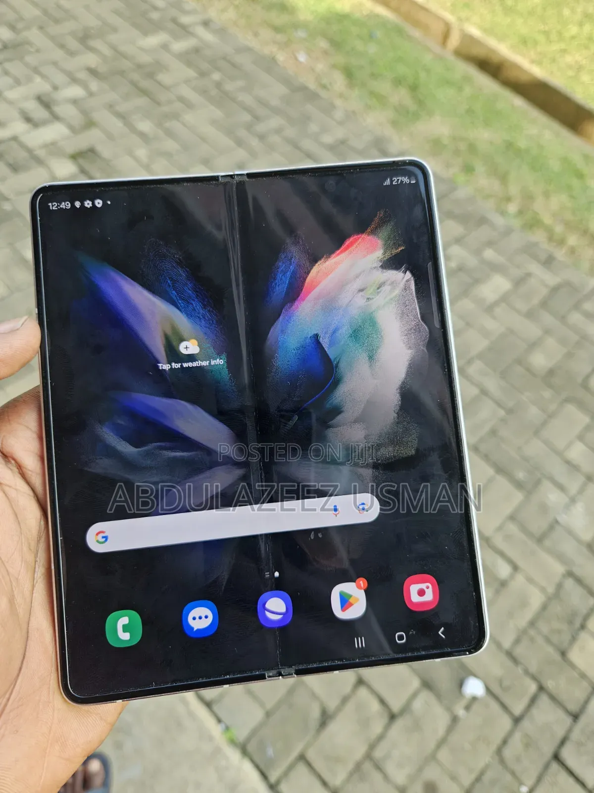 Samsung Galaxy Z Fold3 5G 256 GB Silver