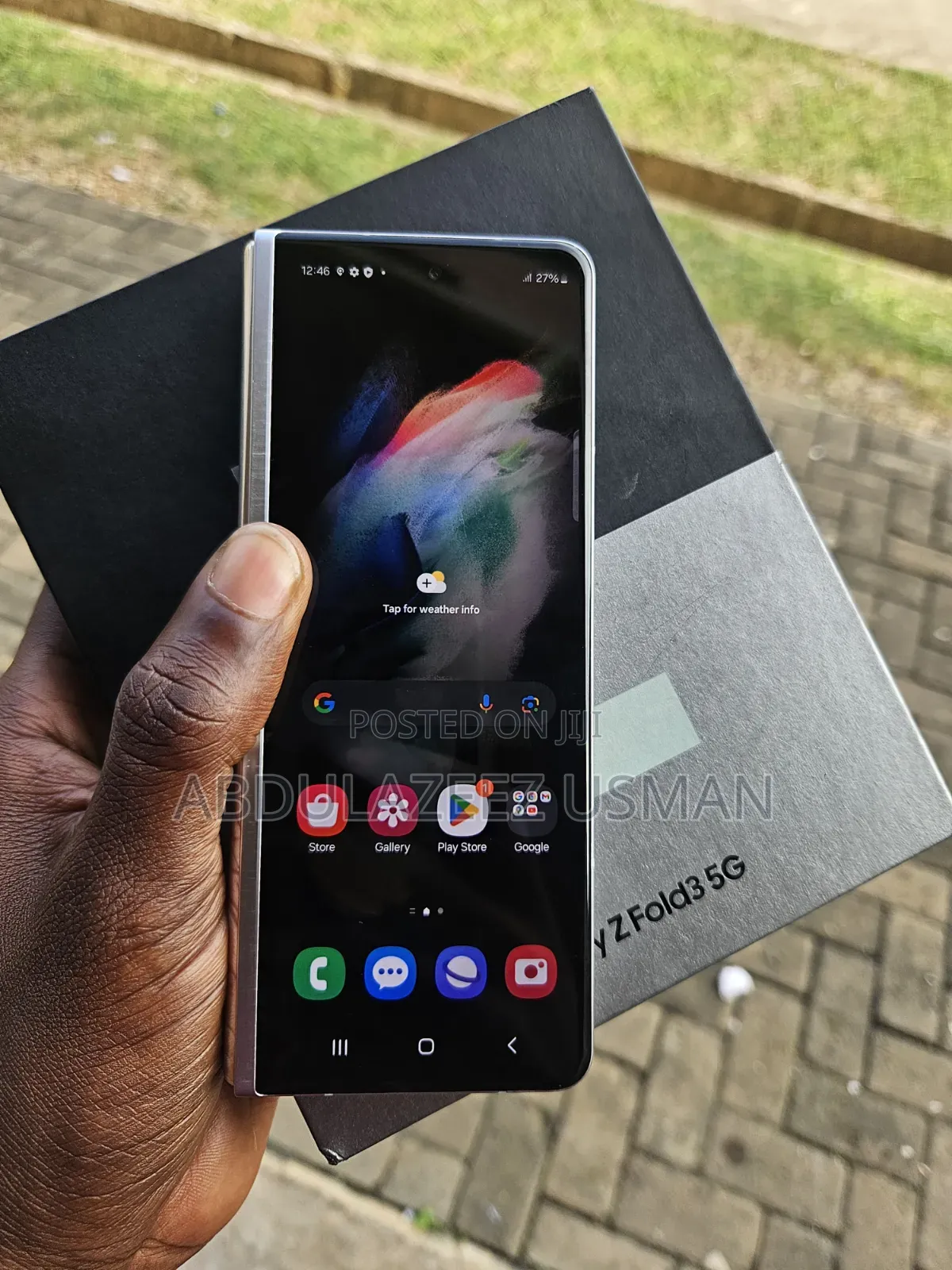 Samsung Galaxy Z Fold3 5G 256 GB Silver