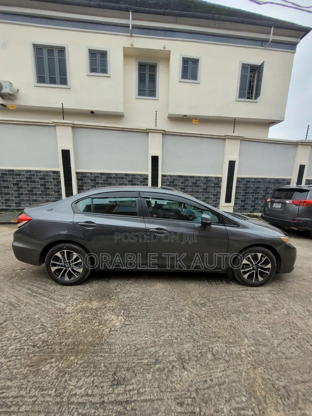Honda Civic EX 4dr Sedan (1.8L 4cyl CVT) 2014 Gray