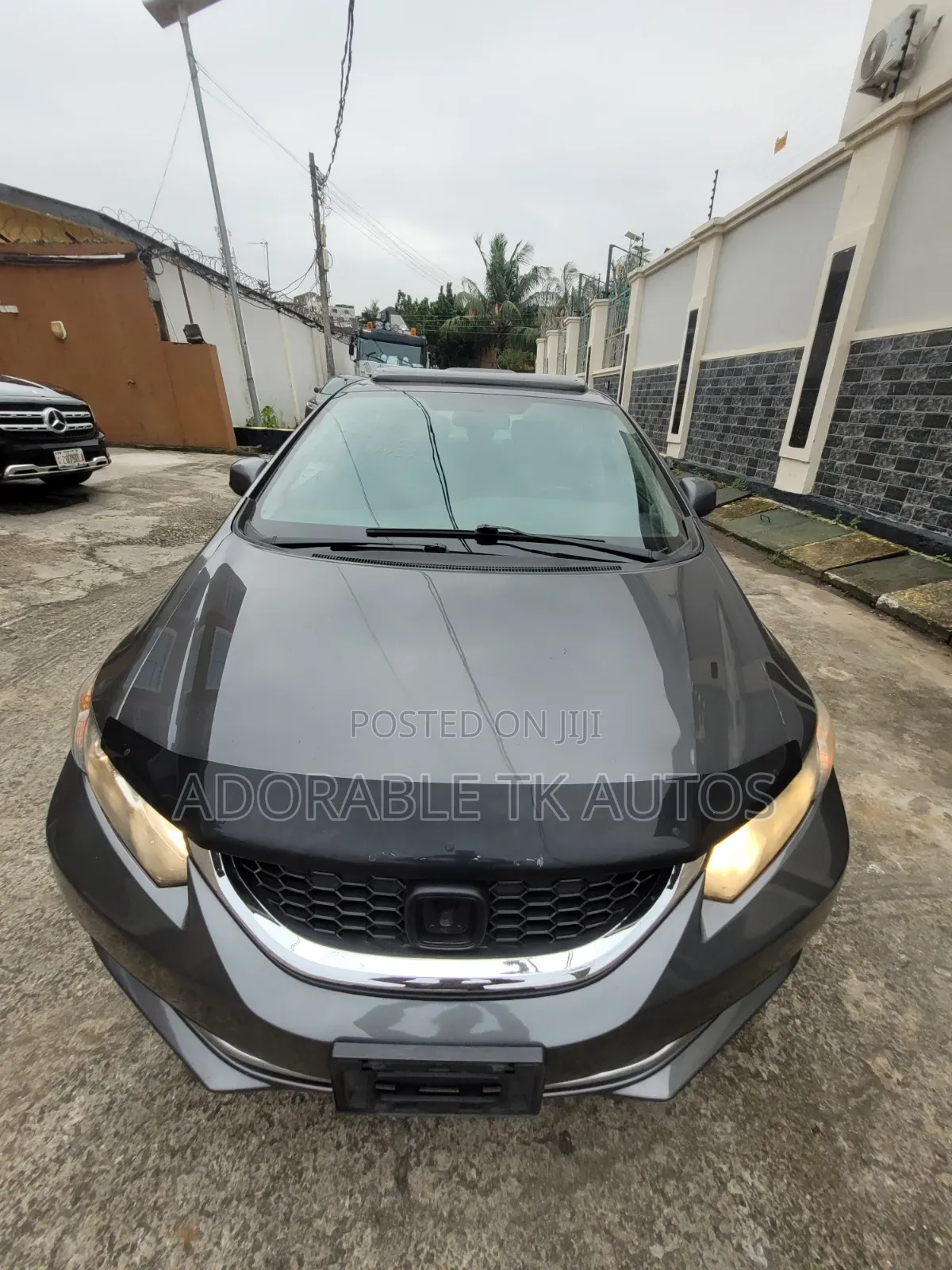Honda Civic EX 4dr Sedan (1.8L 4cyl CVT) 2014 Gray