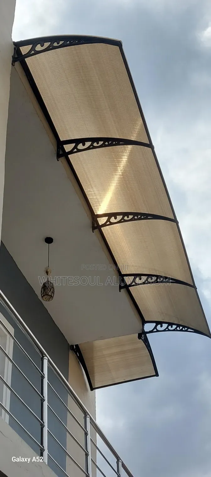Polycarbonate Awning and Door Shade