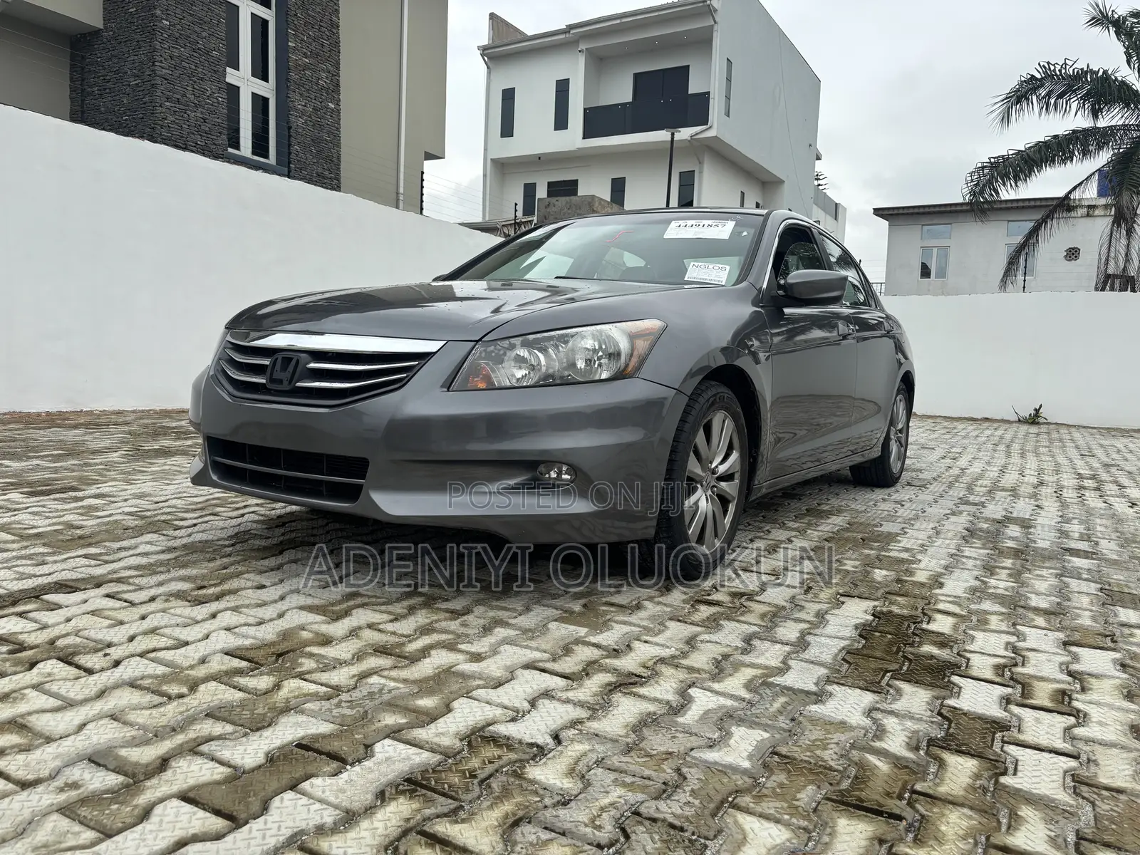 Honda Accord Sedan EX-L 2012 Gray