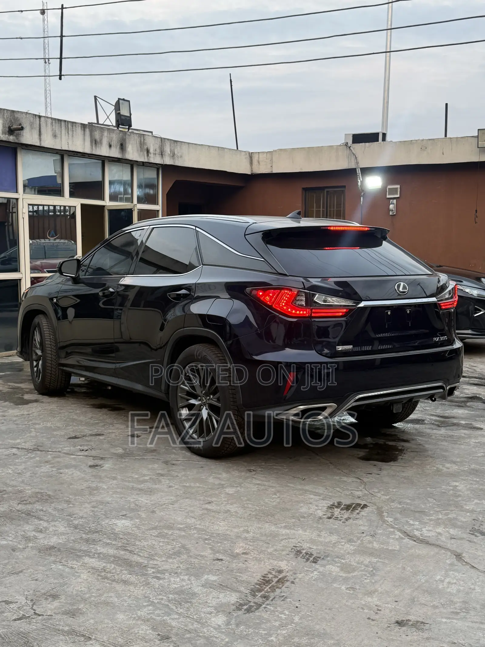 Lexus RX 350 F Sport AWD 2019 Blue
