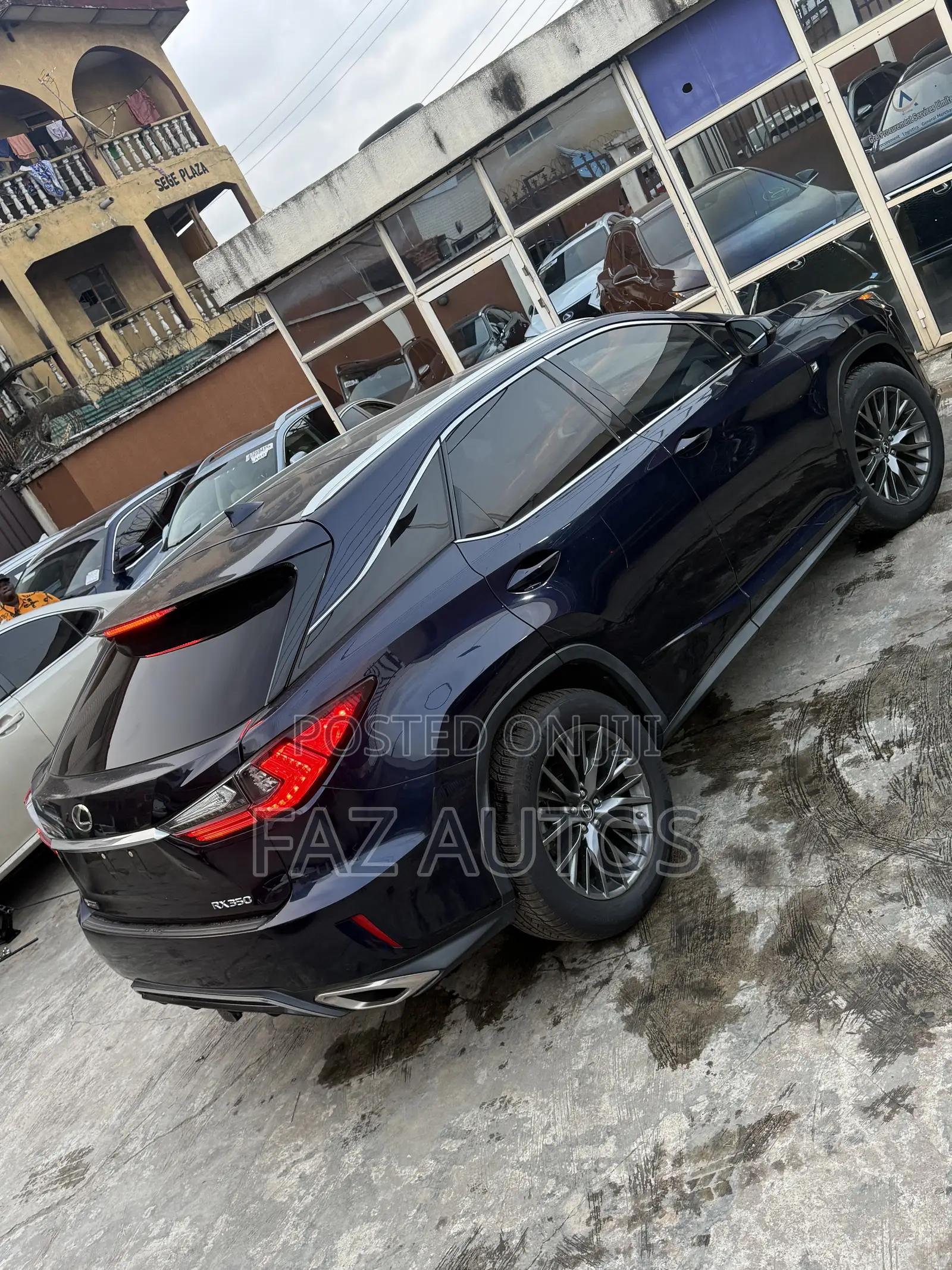 Lexus RX 350 F Sport AWD 2019 Blue