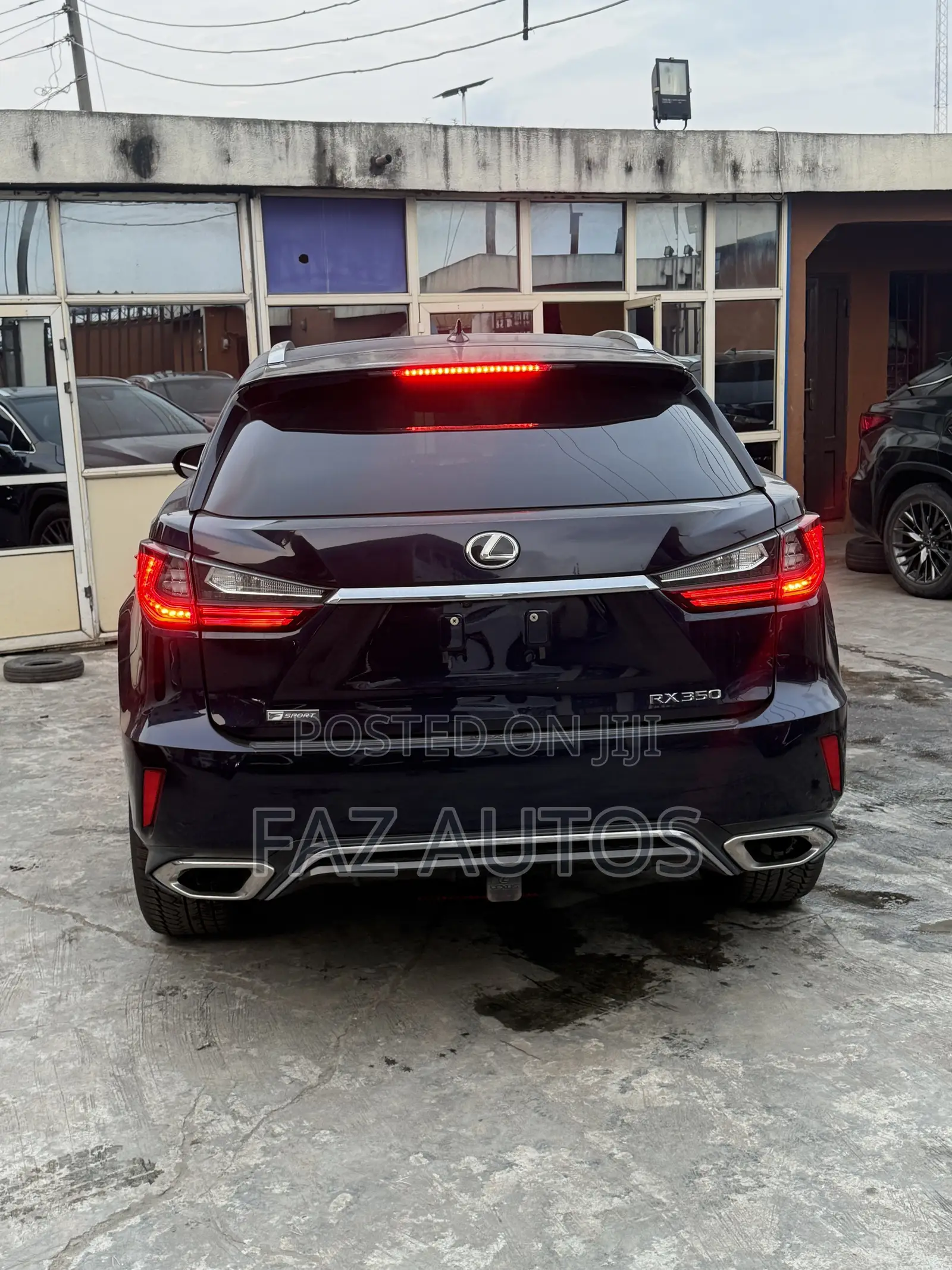 Lexus RX 350 F Sport AWD 2019 Blue