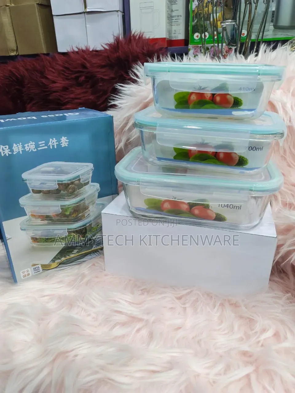 3pcs Microwave Bowls