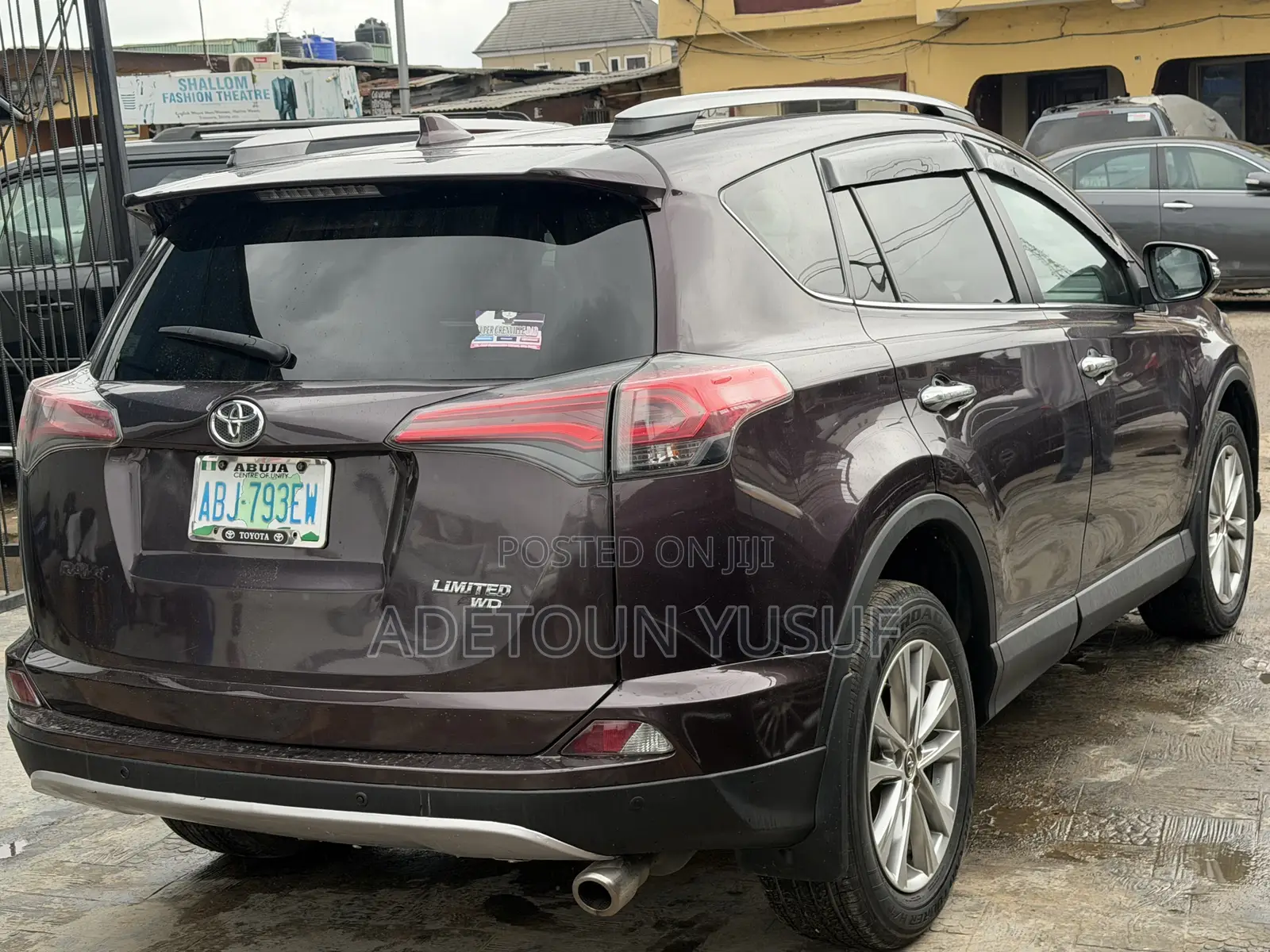 Toyota RAV4 Limited AWD (2.5L 4cyl 6A) 2017 Burgundy