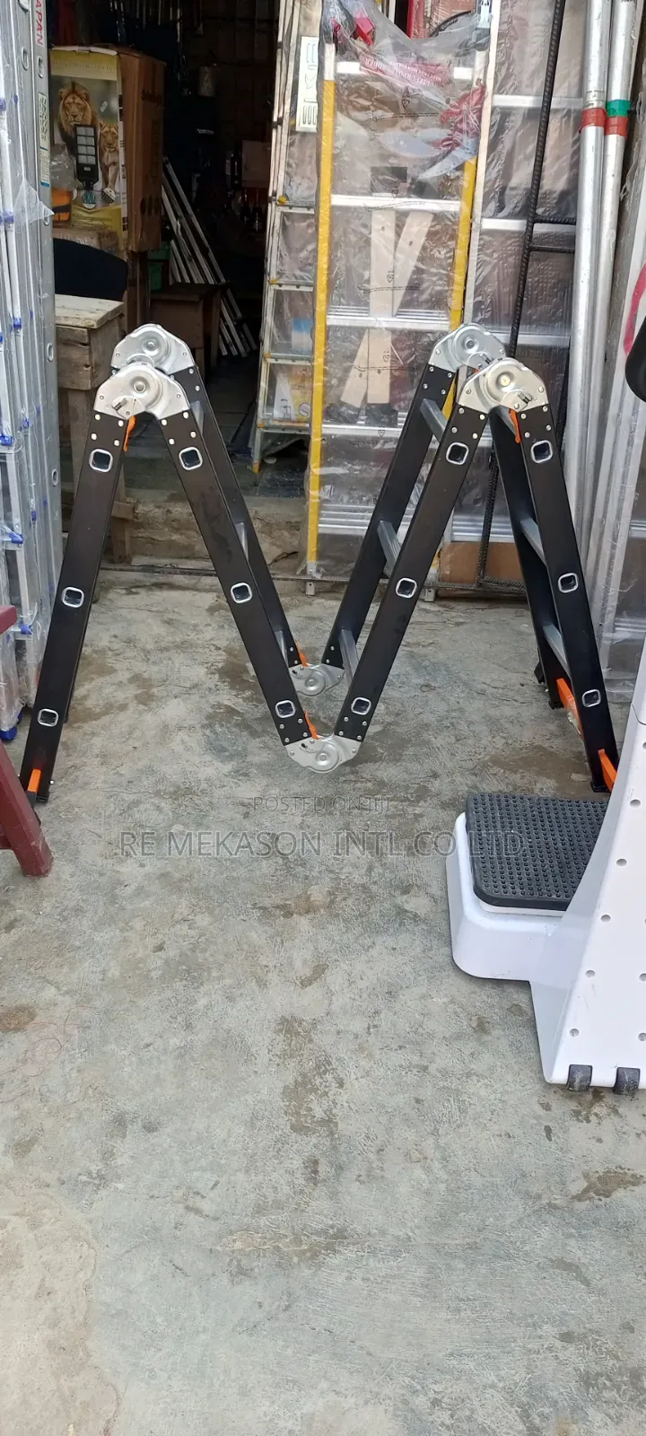 3x4(12ft) Aluminium Multi Purpose BLACK EDITION