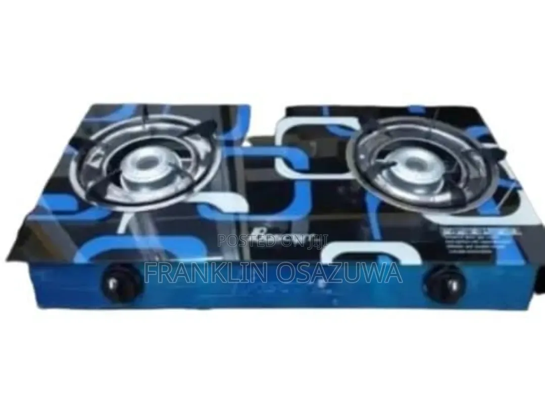 Boscon 2 Burner Table Top Gas Cooker | Stainless Steel Gas Stove