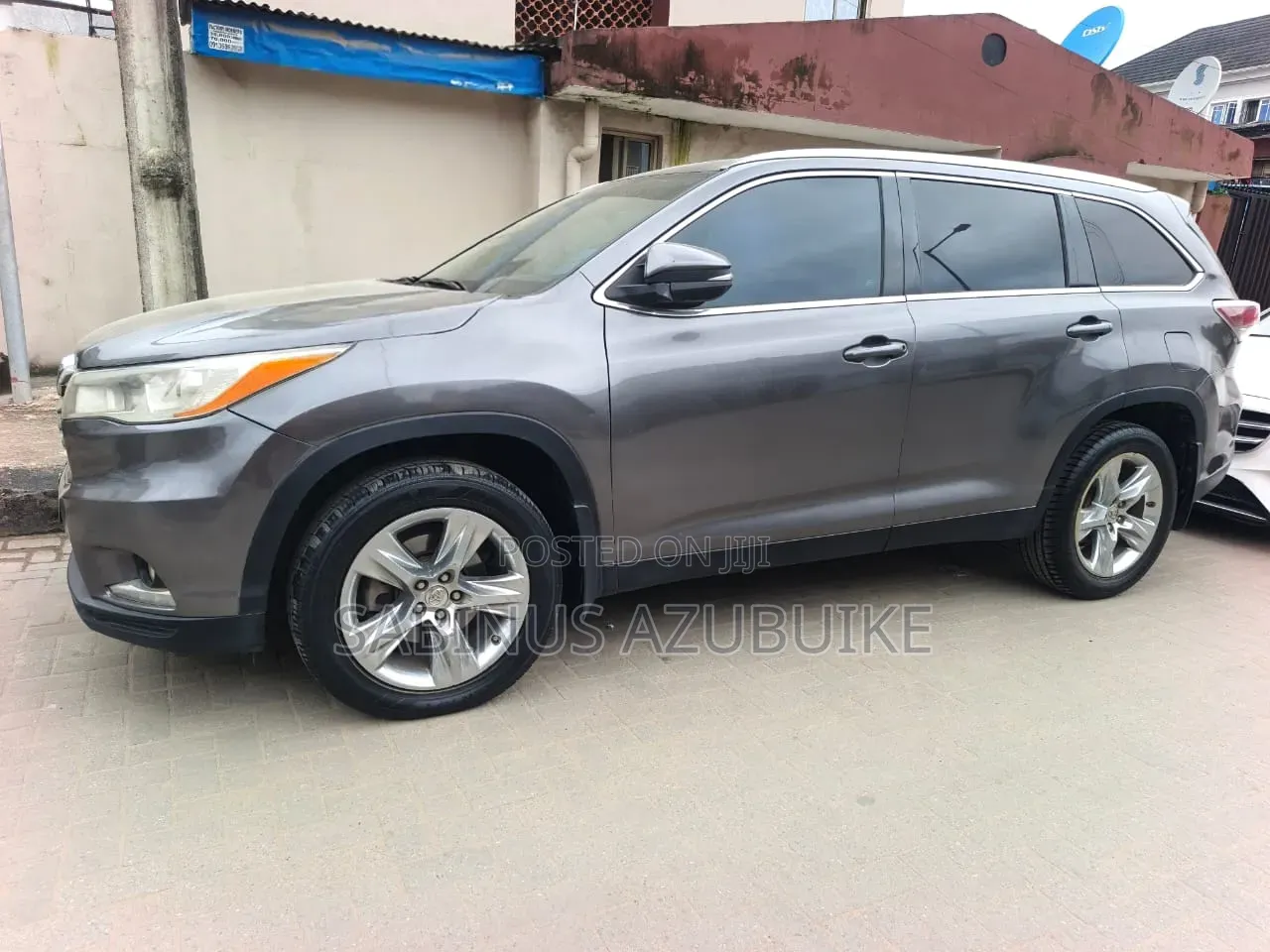Toyota Highlander Limited 4dr SUV (3.5L 6cyl 6A) 2014 Gray