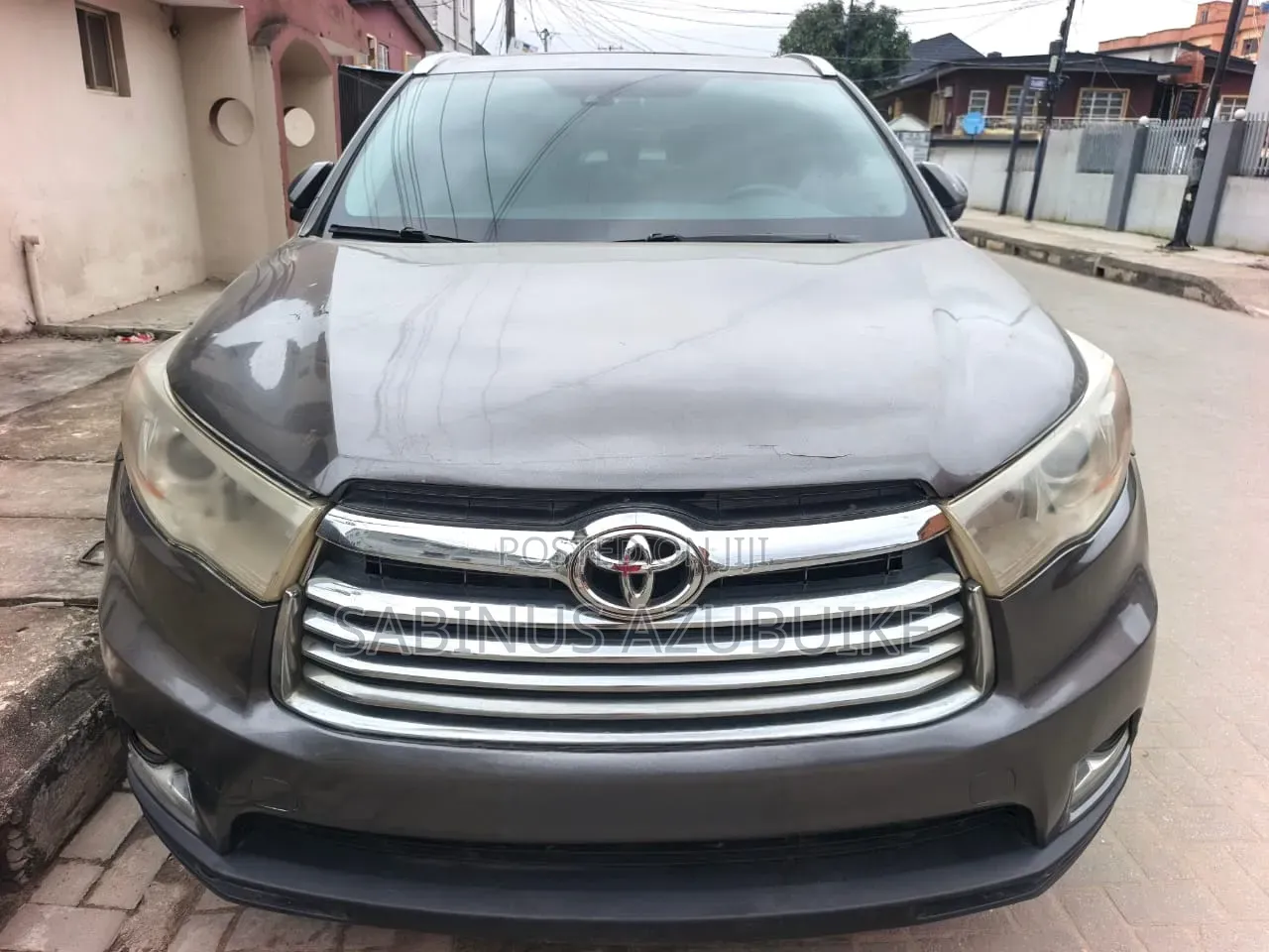 Toyota Highlander Limited 4dr SUV (3.5L 6cyl 6A) 2014 Gray