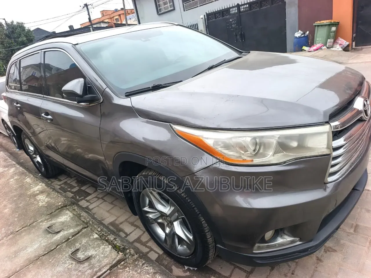 Toyota Highlander Limited 4dr SUV (3.5L 6cyl 6A) 2014 Gray