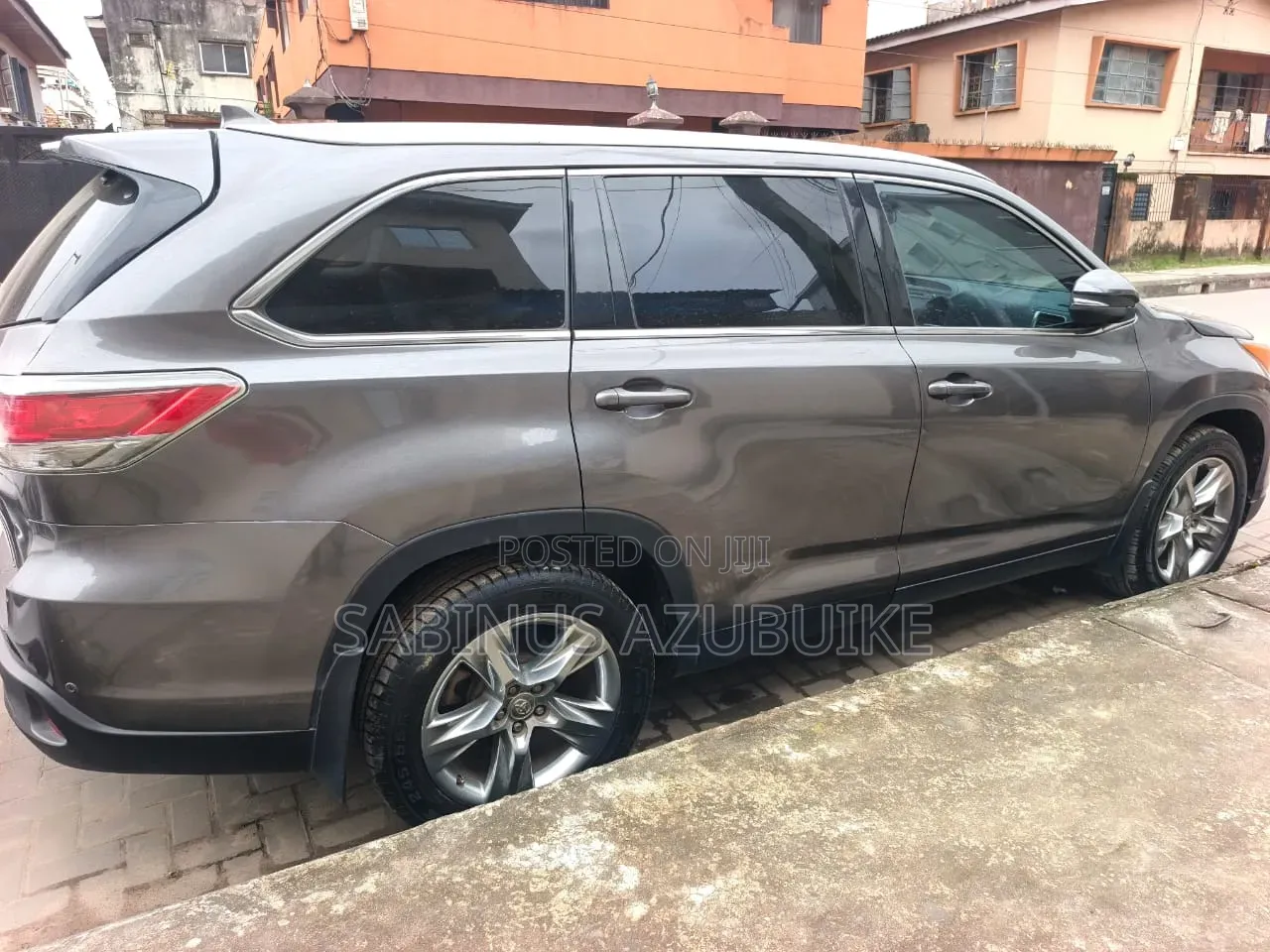 Toyota Highlander Limited 4dr SUV (3.5L 6cyl 6A) 2014 Gray
