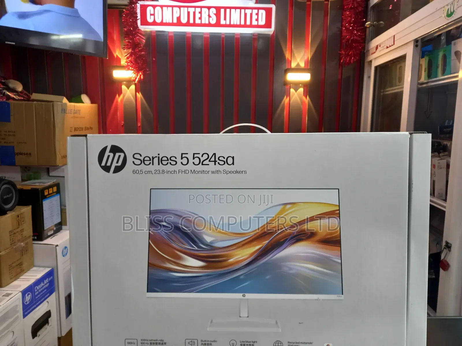 HP Series 5 524sa FHD Monitor With Speakers
