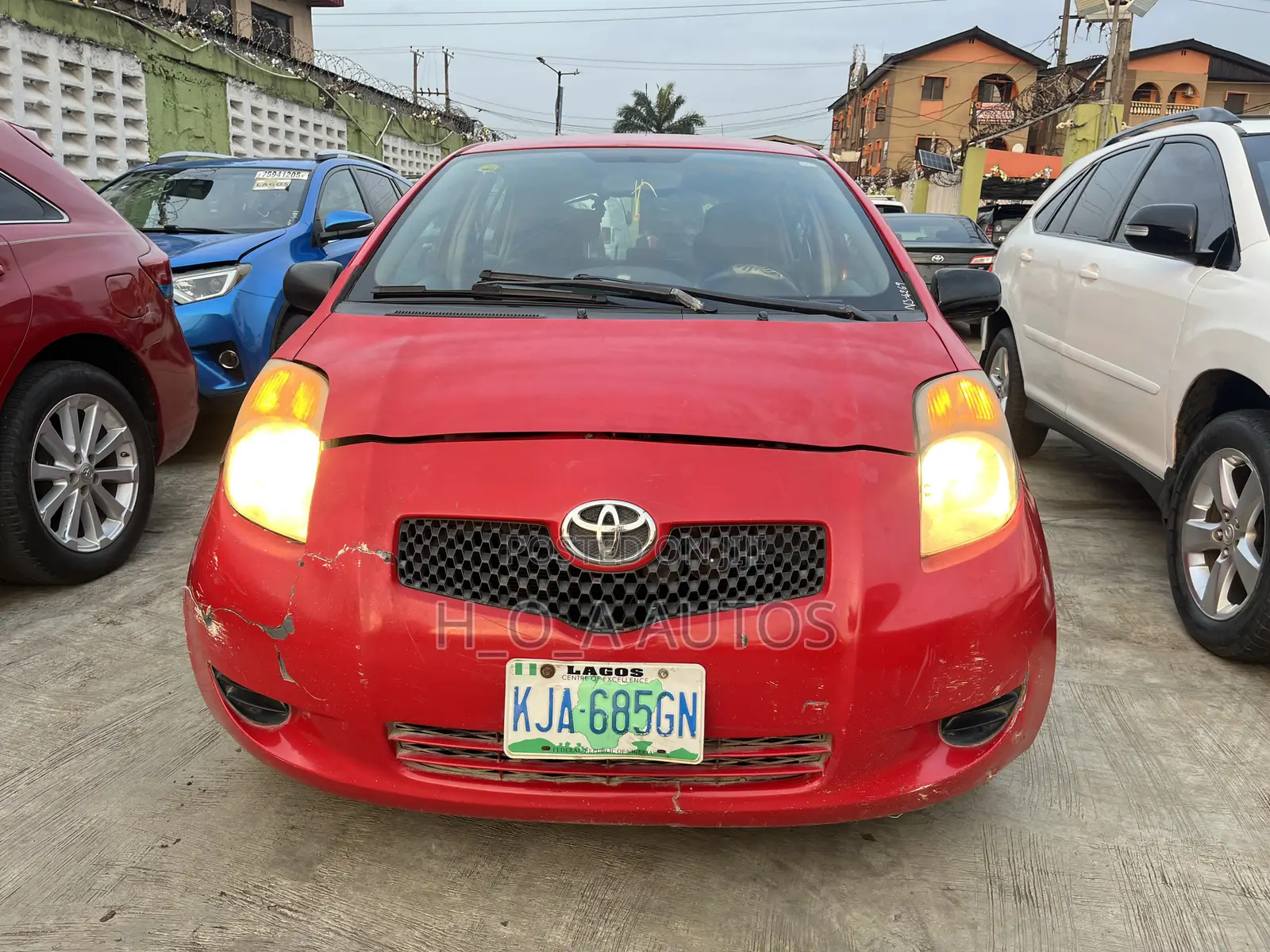 Toyota Yaris 2006 Red