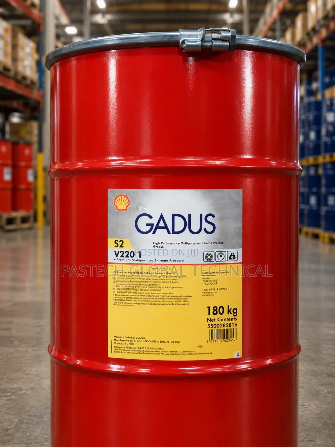 Shell Gadus S2 V220 1--180kg Drum