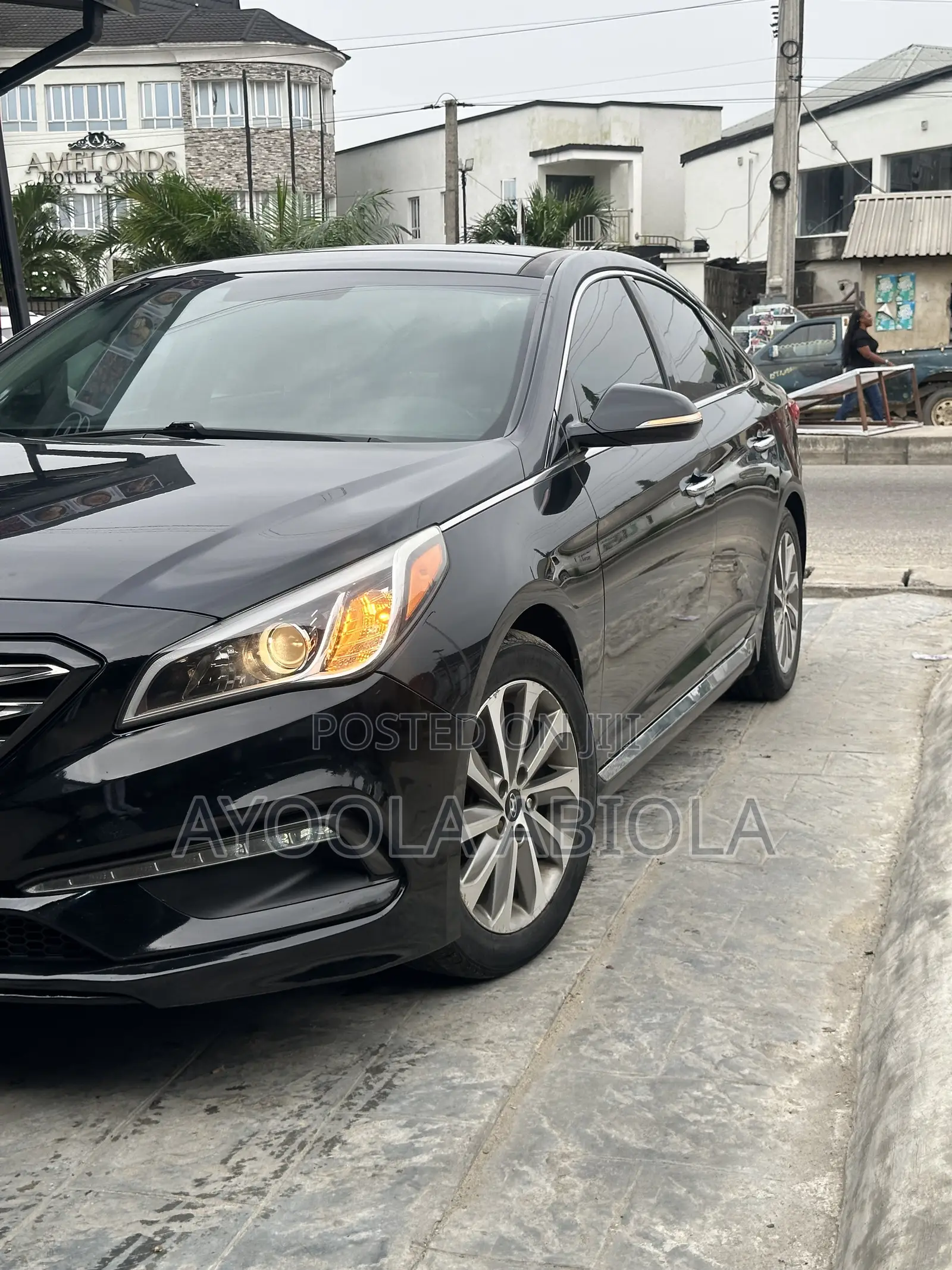 Hyundai Sonata Sport Sedan FWD (2.4L 4cyl 6A) 2016 Black