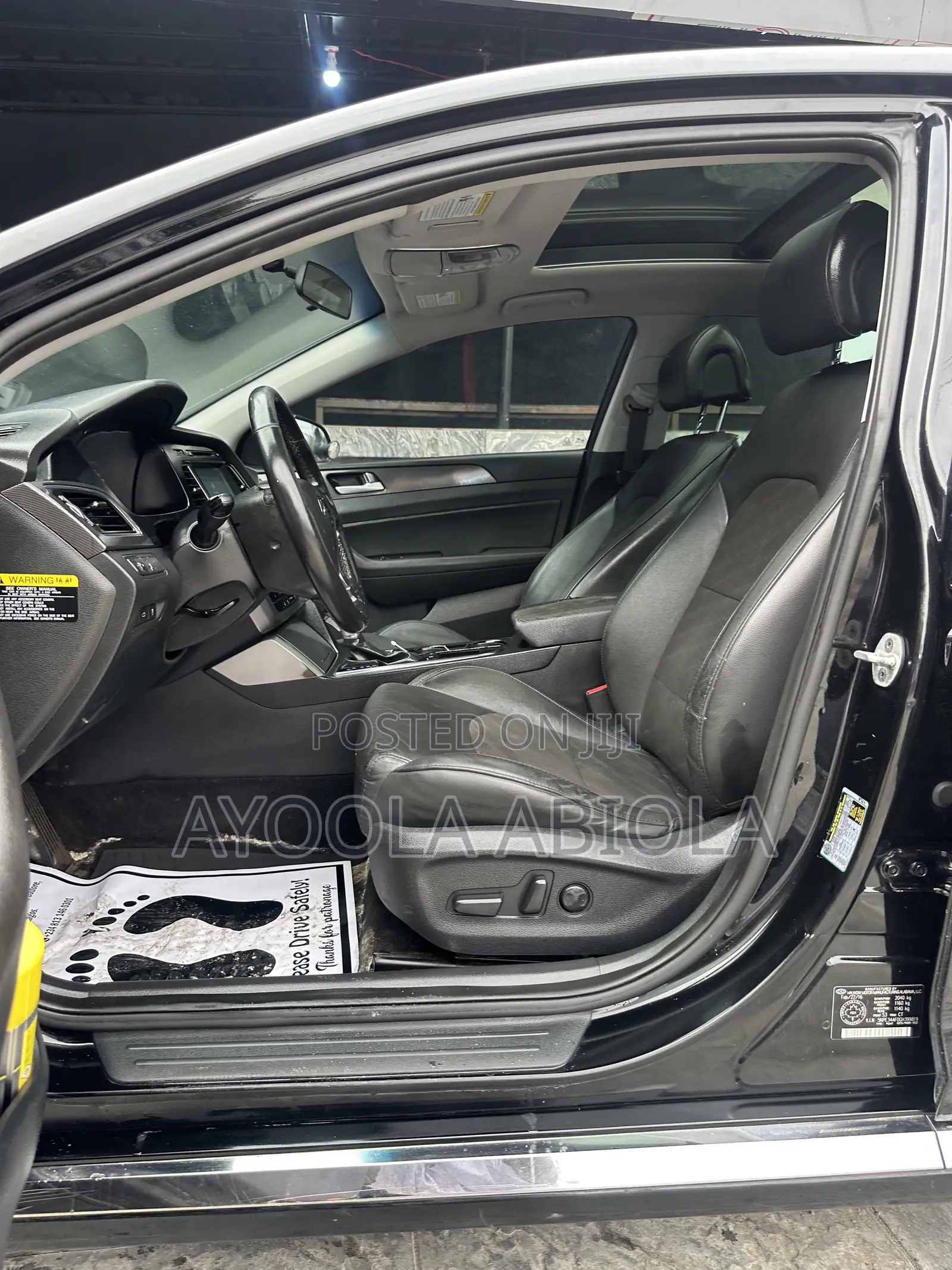Hyundai Sonata Sport Sedan FWD (2.4L 4cyl 6A) 2016 Black