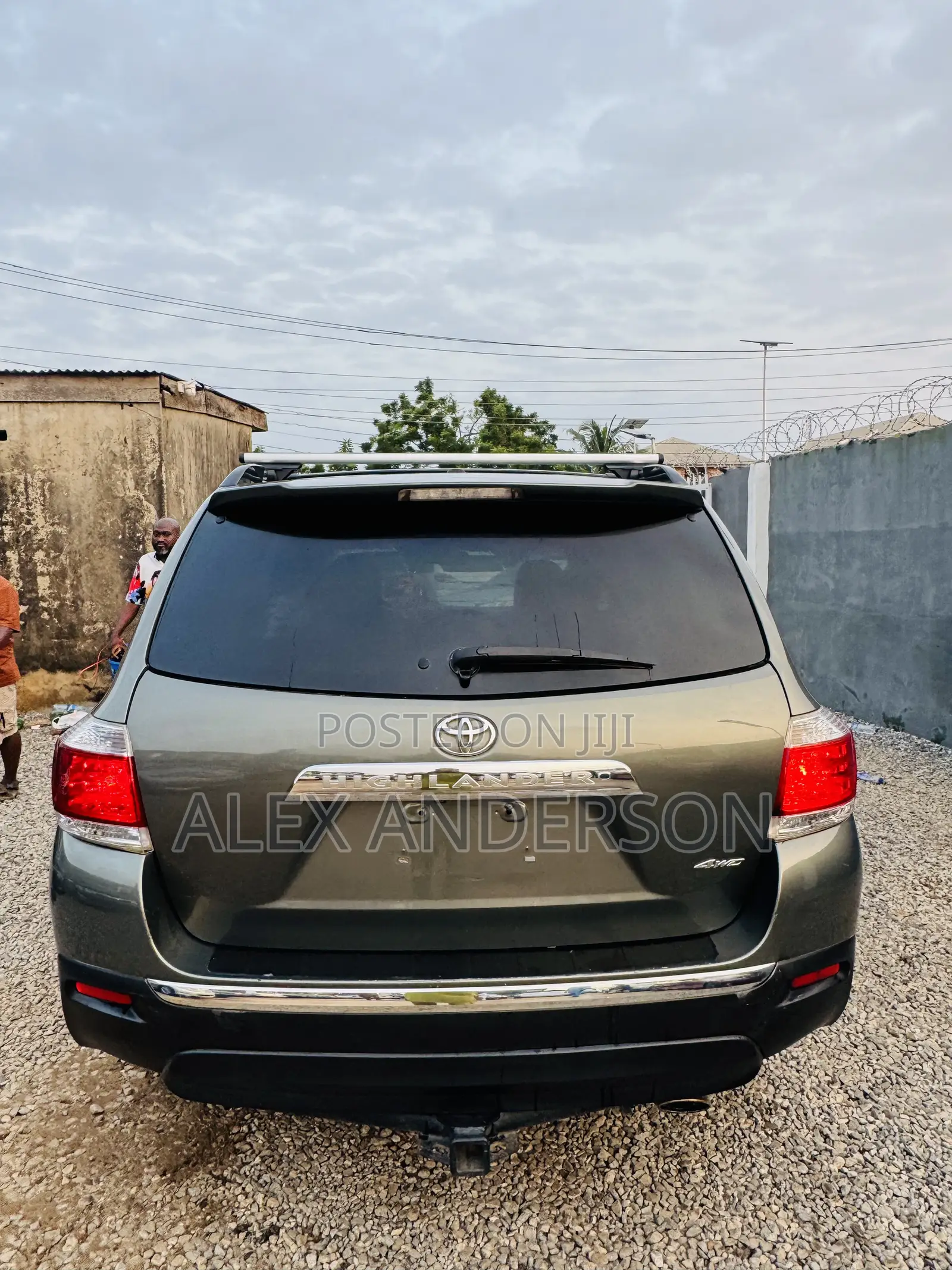 Toyota Highlander Limited 2012 Green