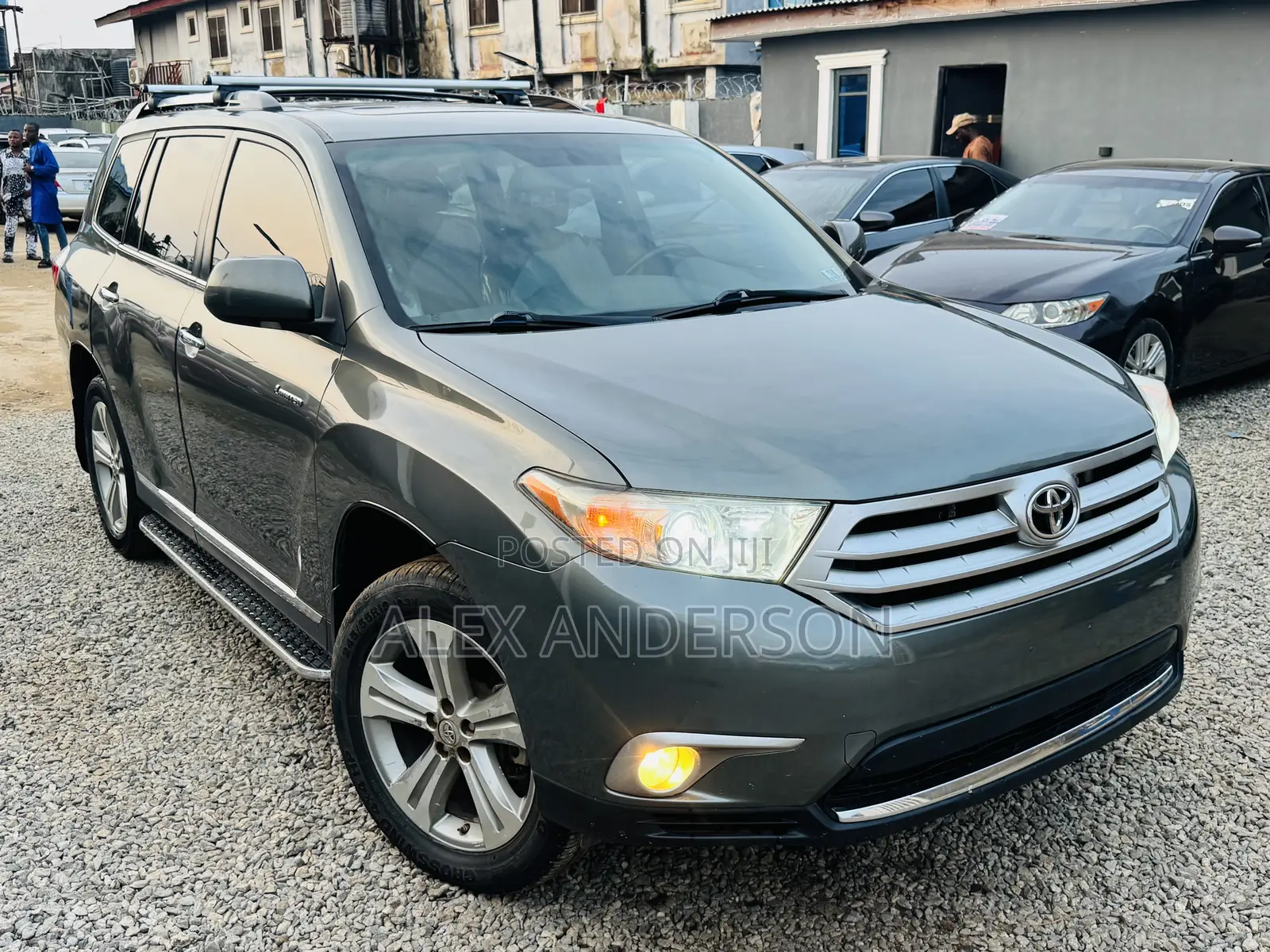 Toyota Highlander Limited 2012 Green