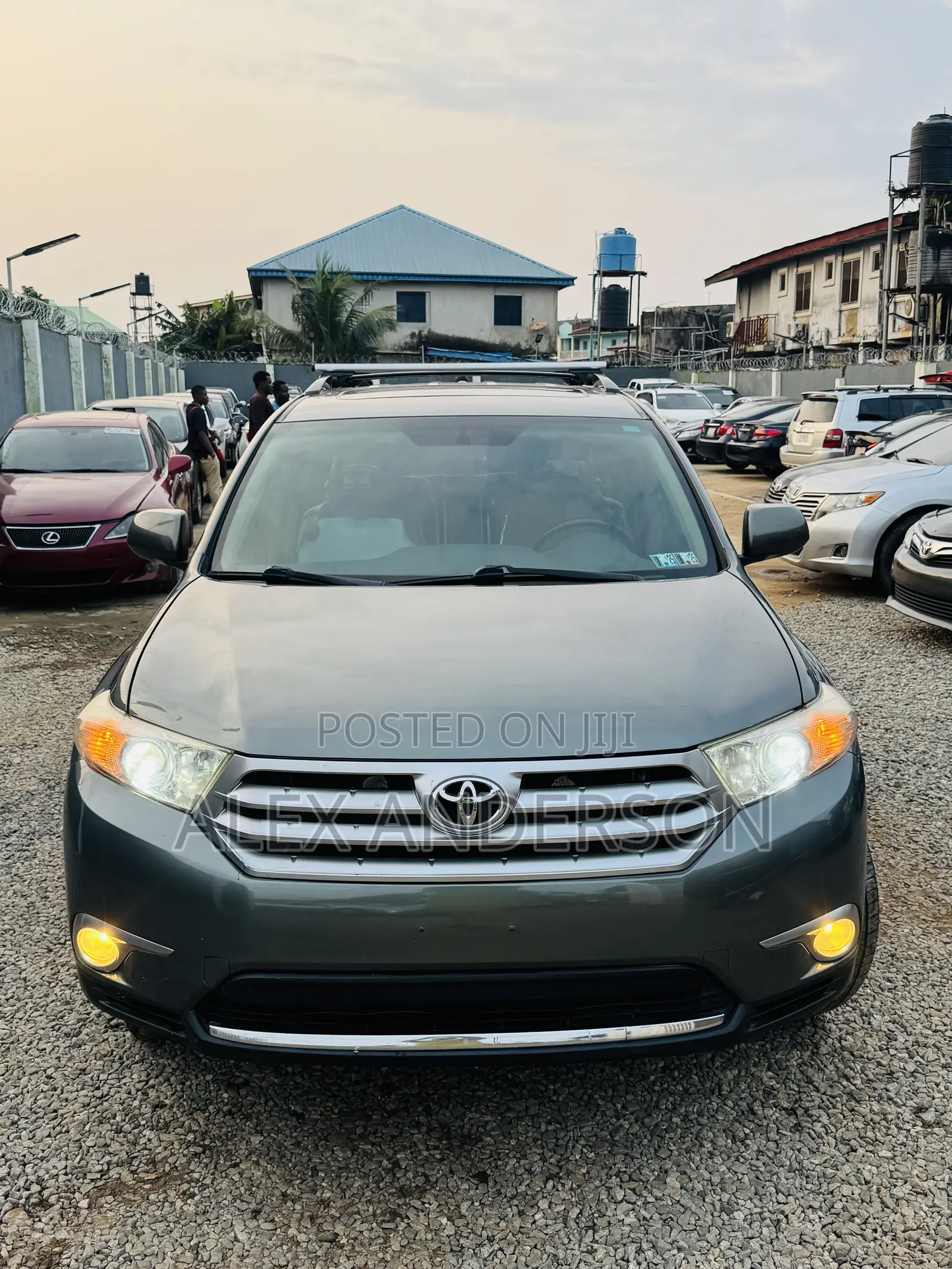 Toyota Highlander Limited 2012 Green