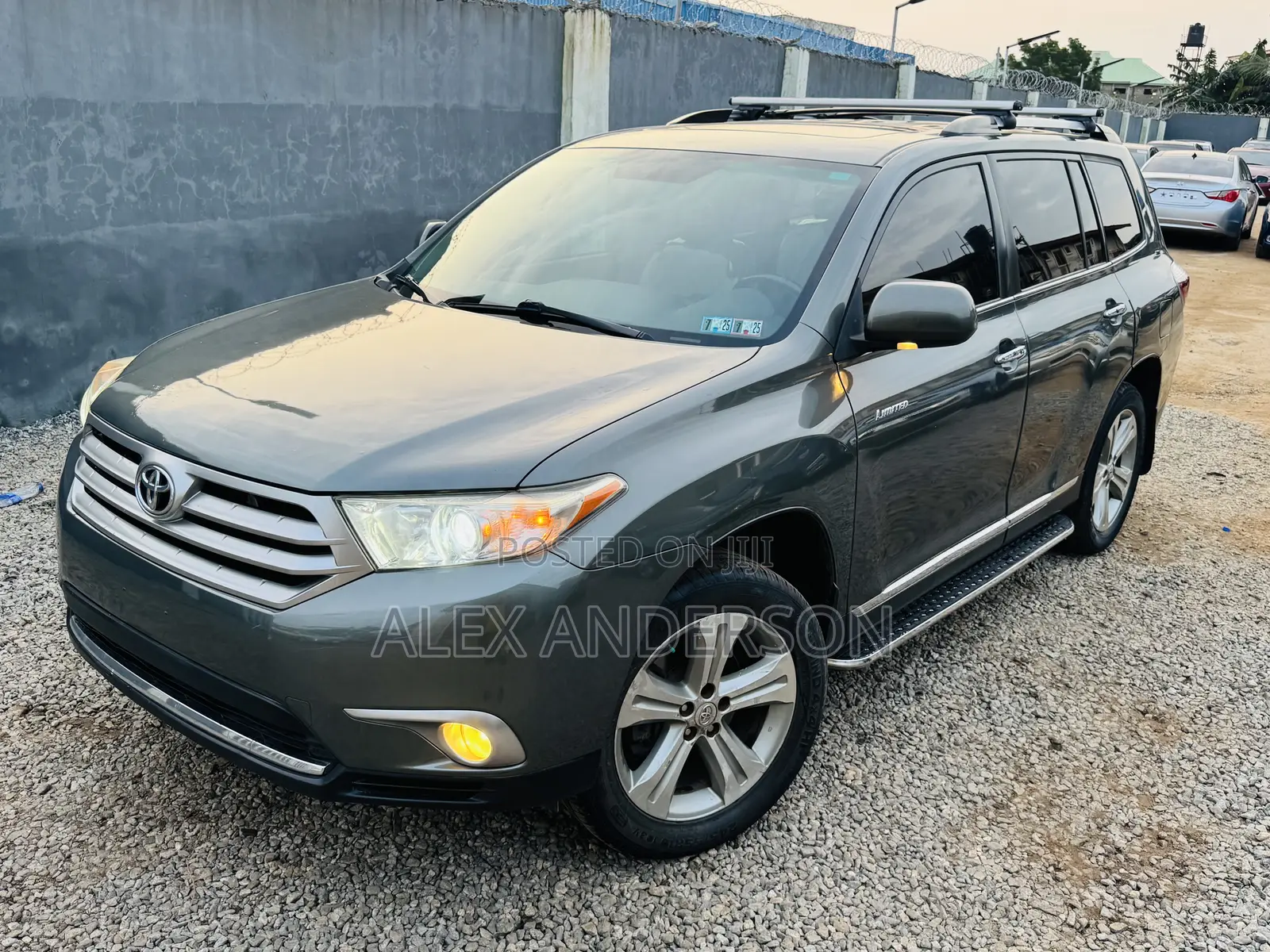 Toyota Highlander Limited 2012 Green