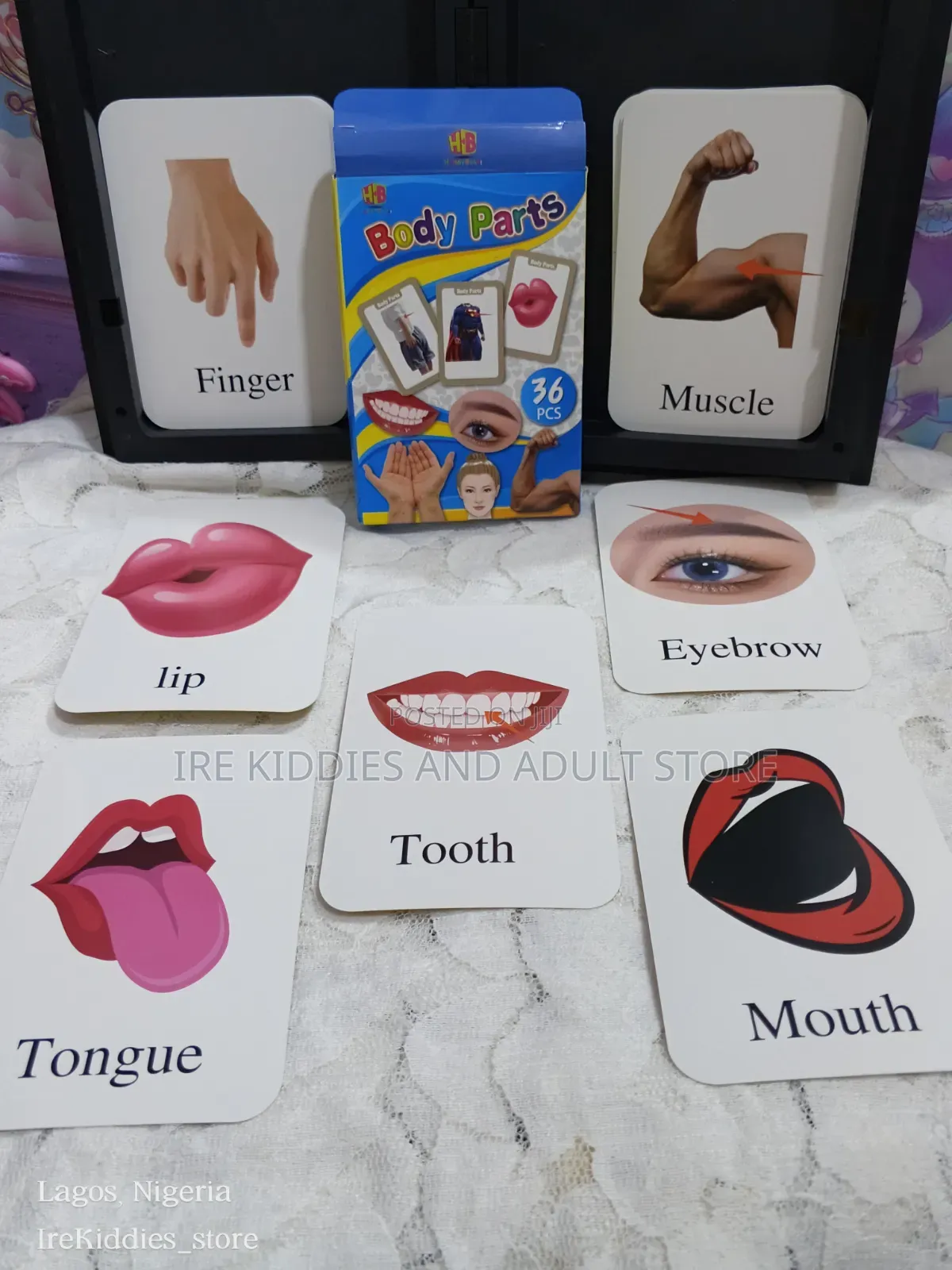 36pcs of Educational Flash Cards