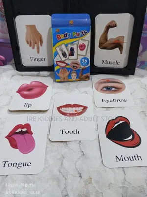 36pcs of Educational Flash Cards