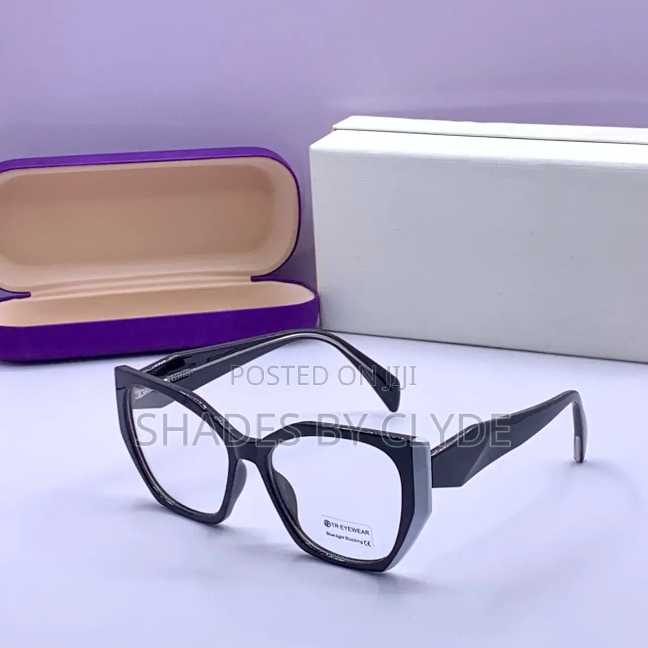 Stylish Ombre Blue Light Blocking Glasses - Brand New!