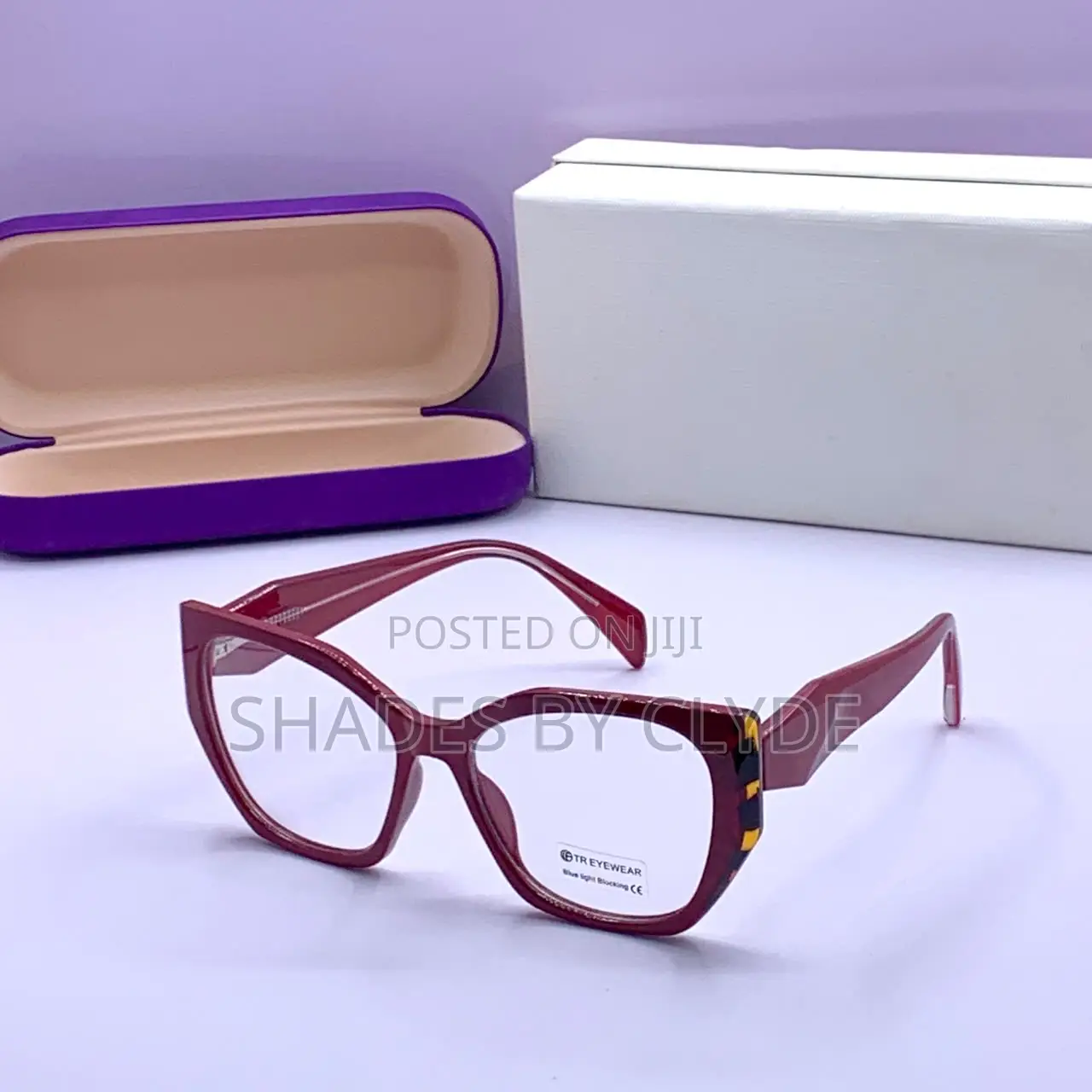 Stylish Ombre Blue Light Blocking Glasses - Brand New!