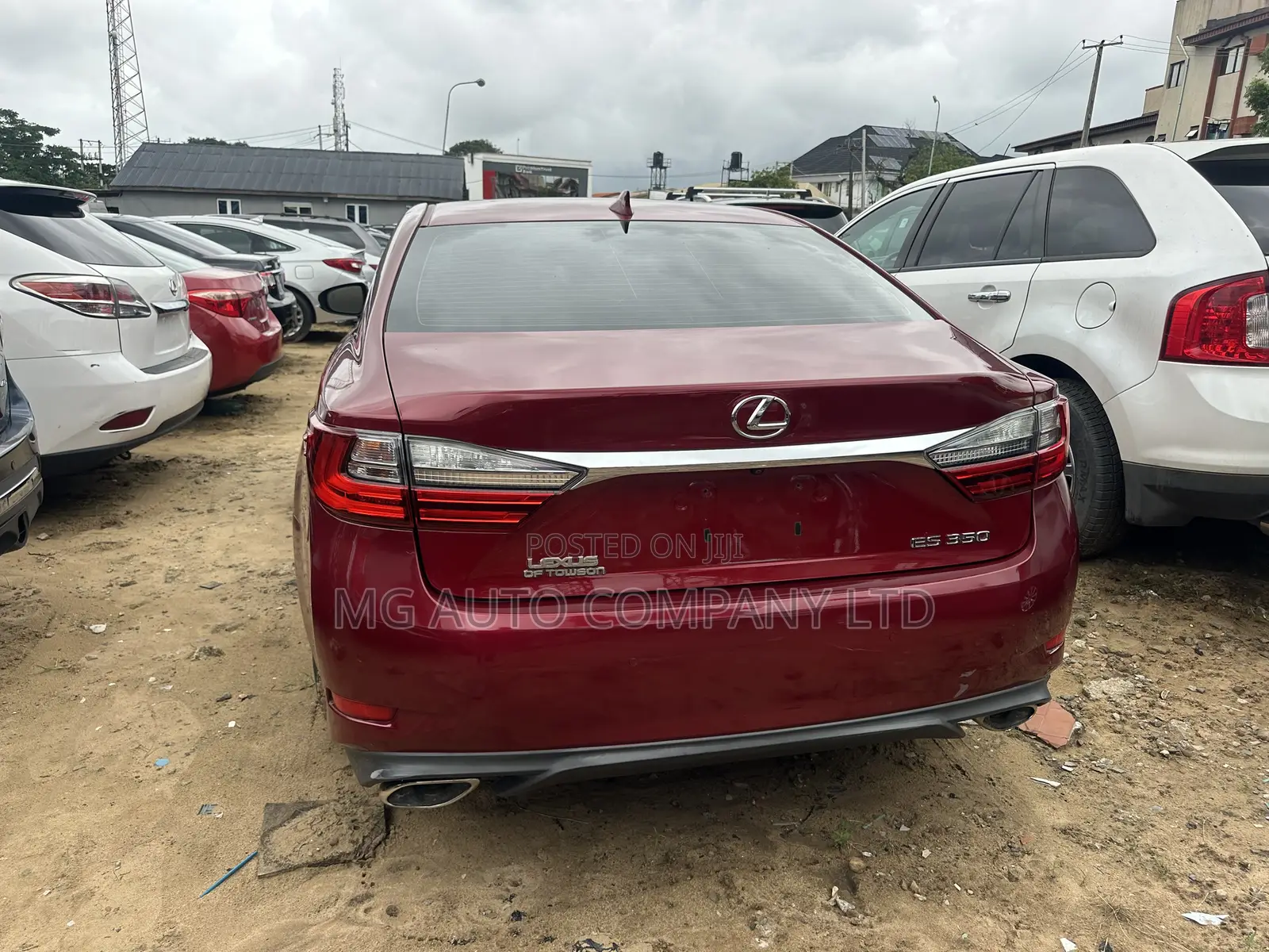 Lexus ES 350 FWD 2016 Red