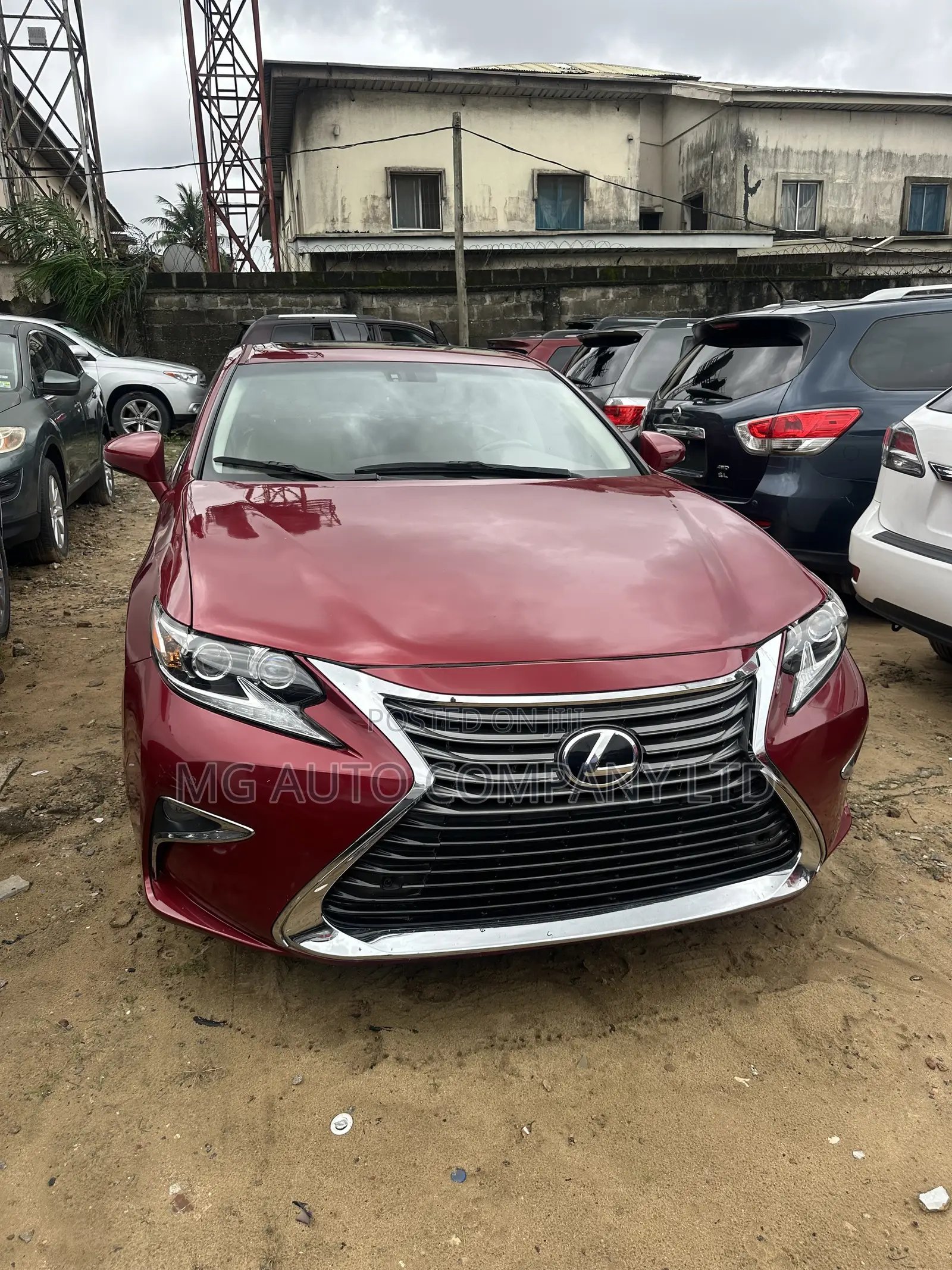 Lexus ES 350 FWD 2016 Red