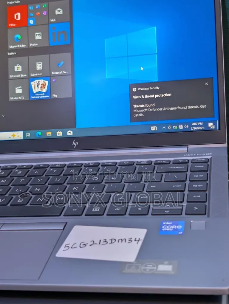 Laptop HP ZBook 14 32GB Intel Core i7 SSD 512GB
