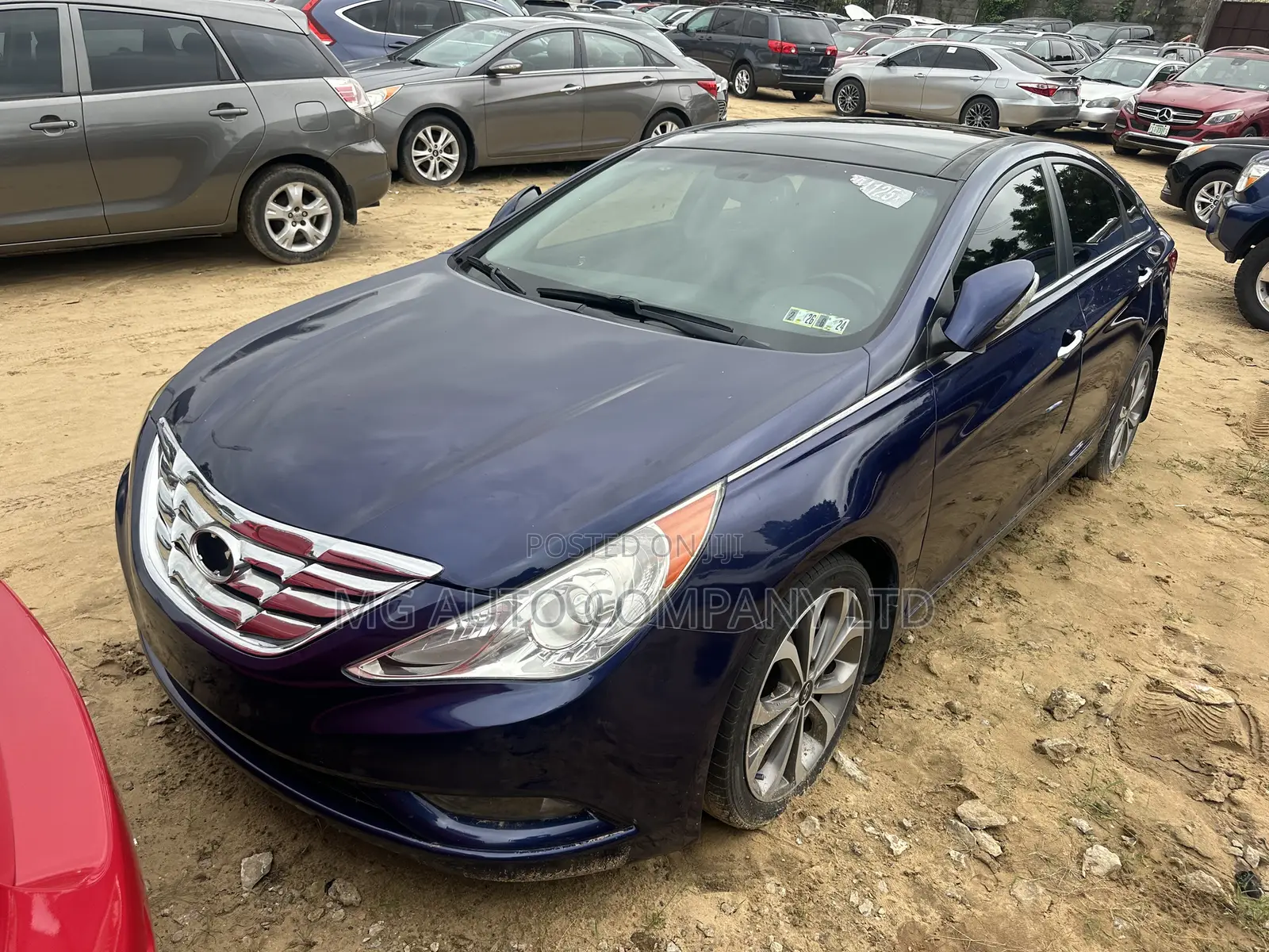 Hyundai Sonata SE 2.0T Sedan FWD (2.0L 4cyl 6A) 2013 Blue