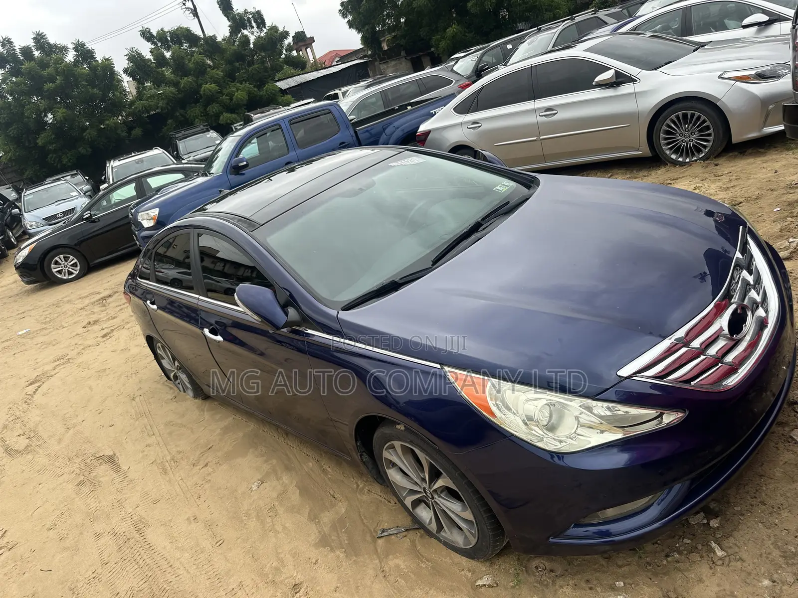 Hyundai Sonata SE 2.0T Sedan FWD (2.0L 4cyl 6A) 2013 Blue