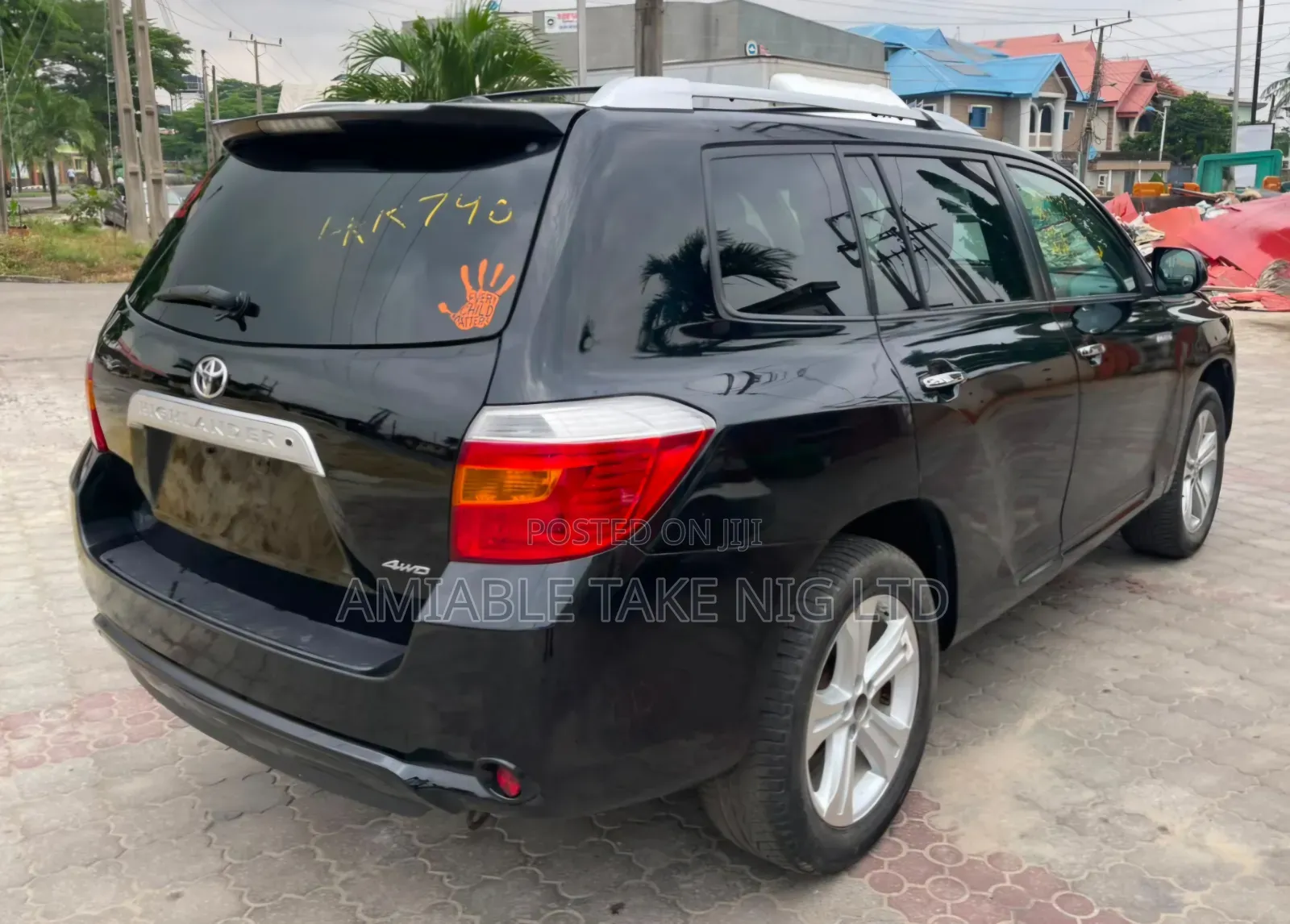 Toyota Highlander Limited 2010 Black