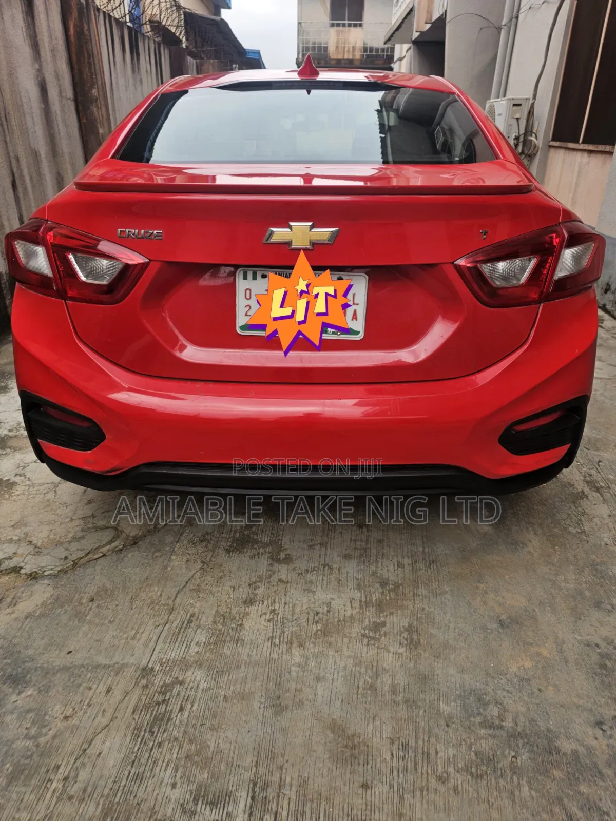Chevrolet Cruze 2017 Red
