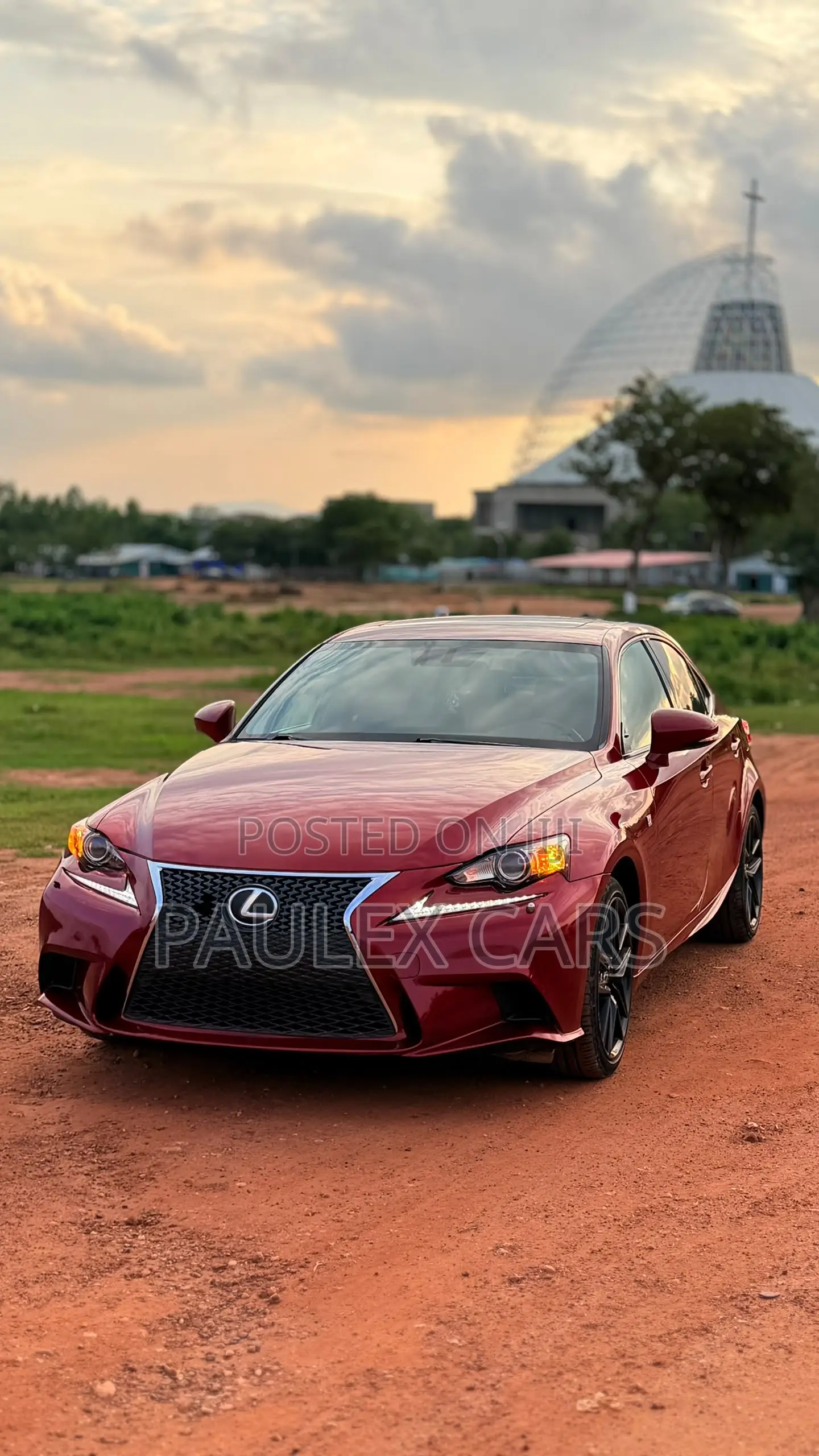 Lexus IS 250 2014 Red