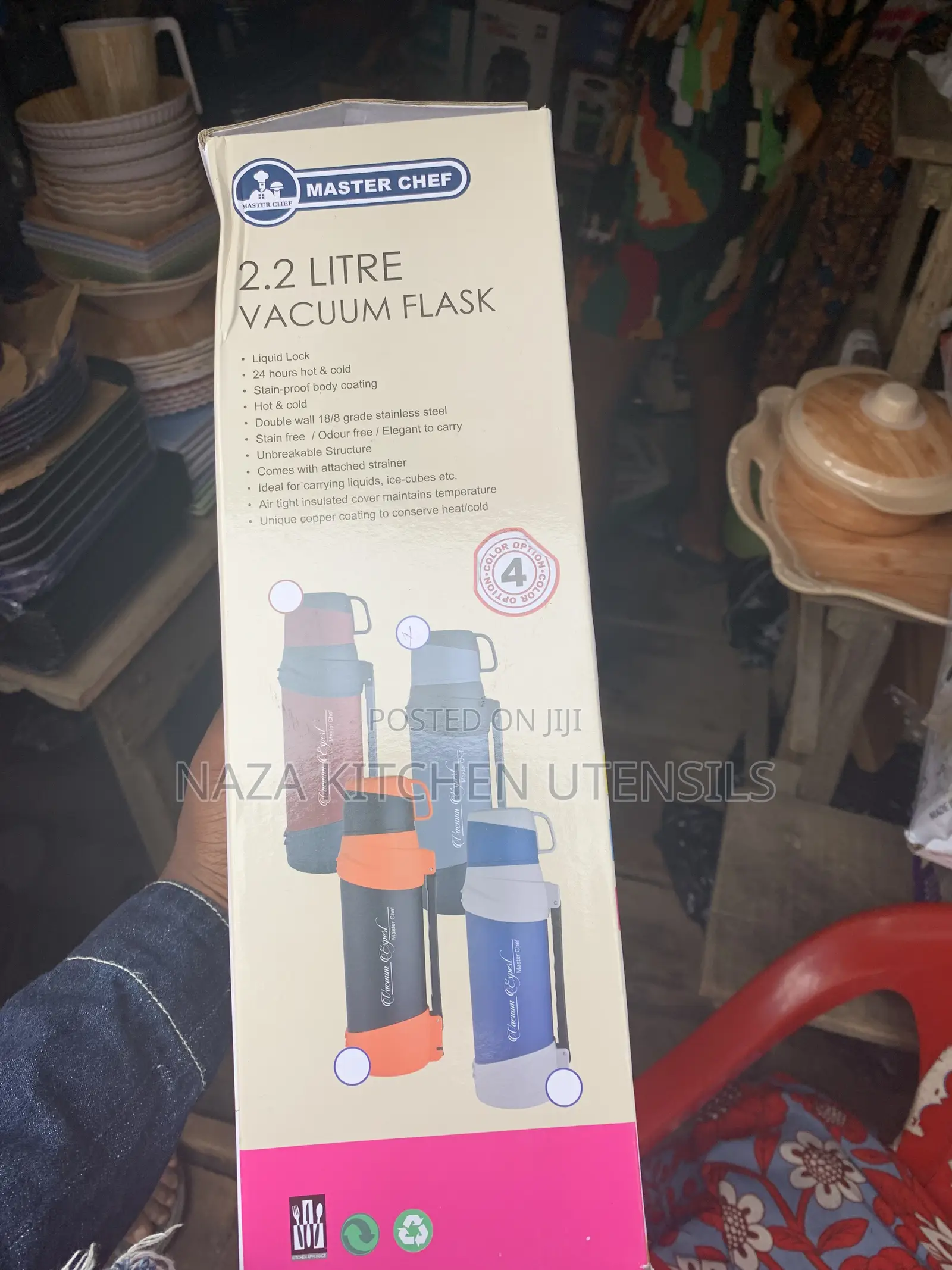 2.2l Vaccum Master Chef Flask