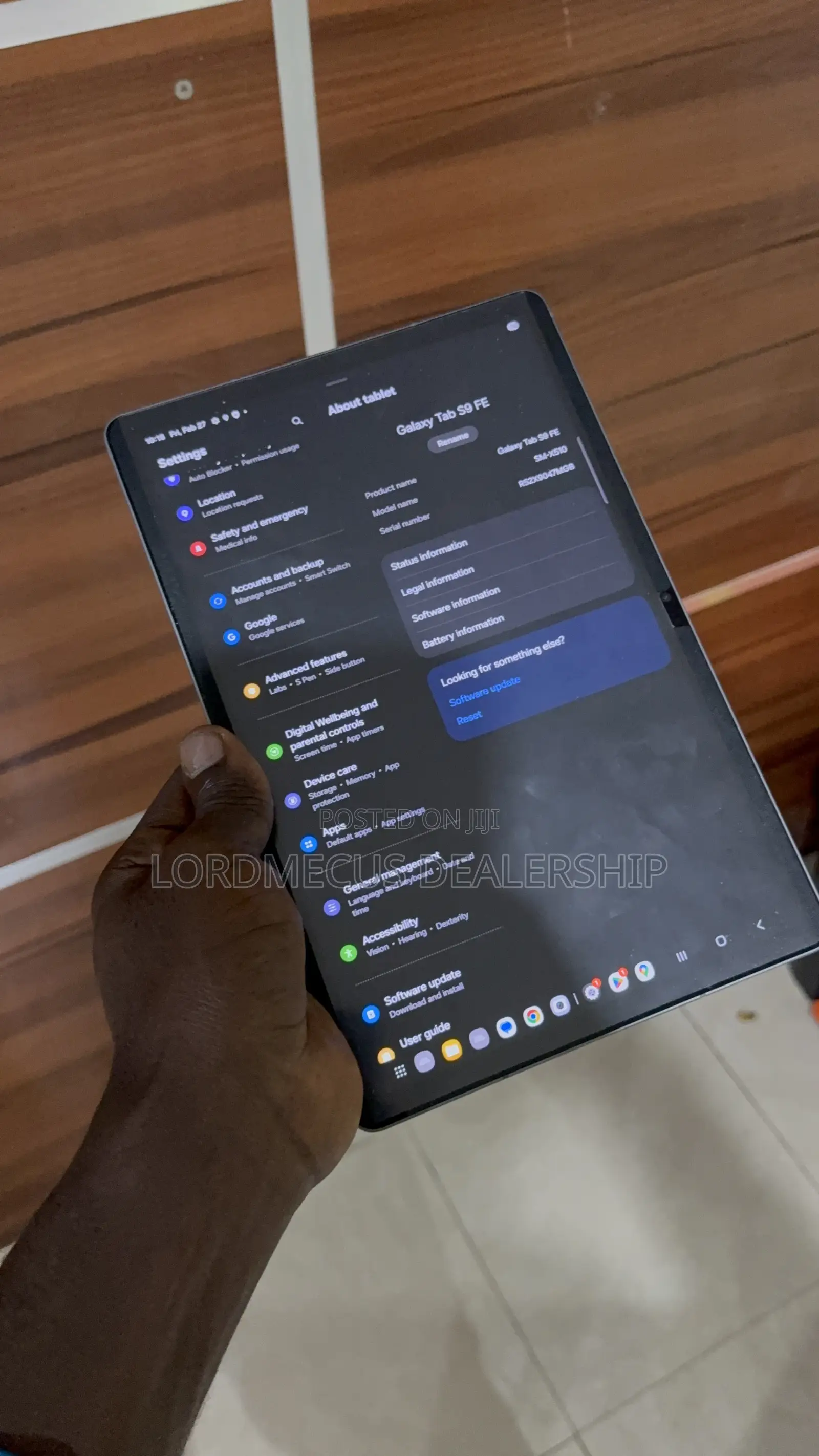 Samsung Galaxy Tab S9 FE+ 64 GB Silver