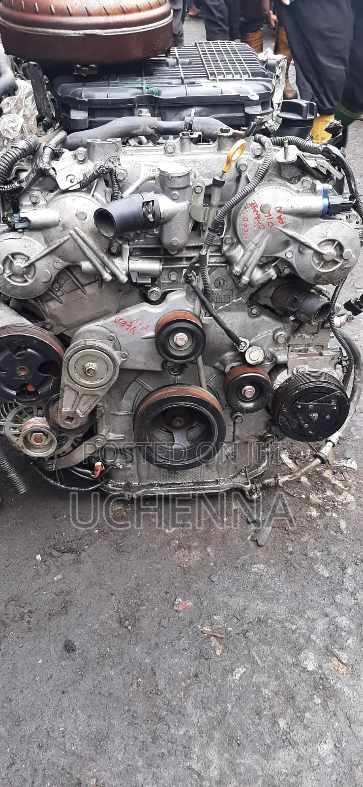 Nissan VQ35HR or VQ37VHR V6 Engine. [1, 2]