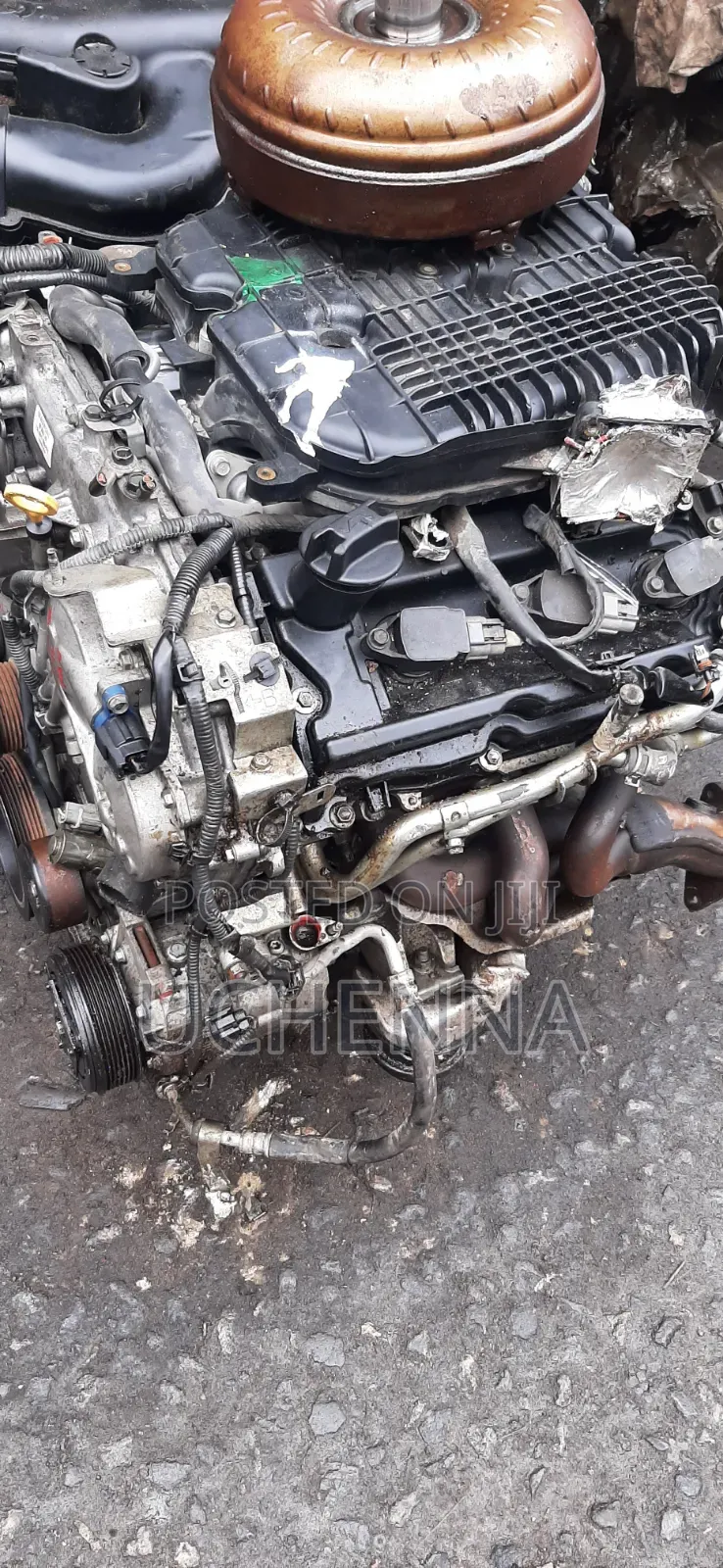 Nissan VQ35HR or VQ37VHR V6 Engine. [1, 2]