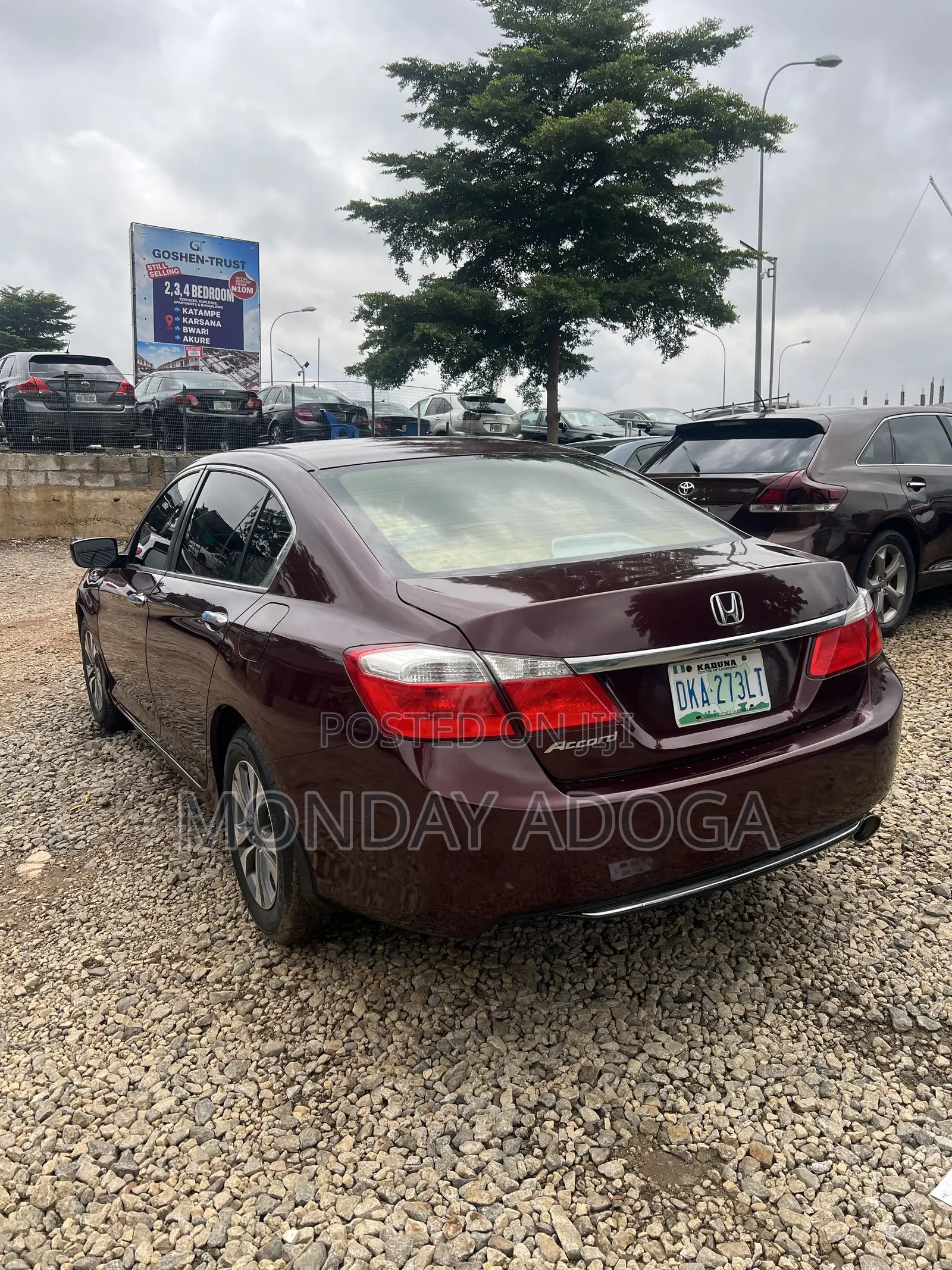 Honda Accord EX 4dr Sedan (2.4L 4cyl 6M) 2014 Red