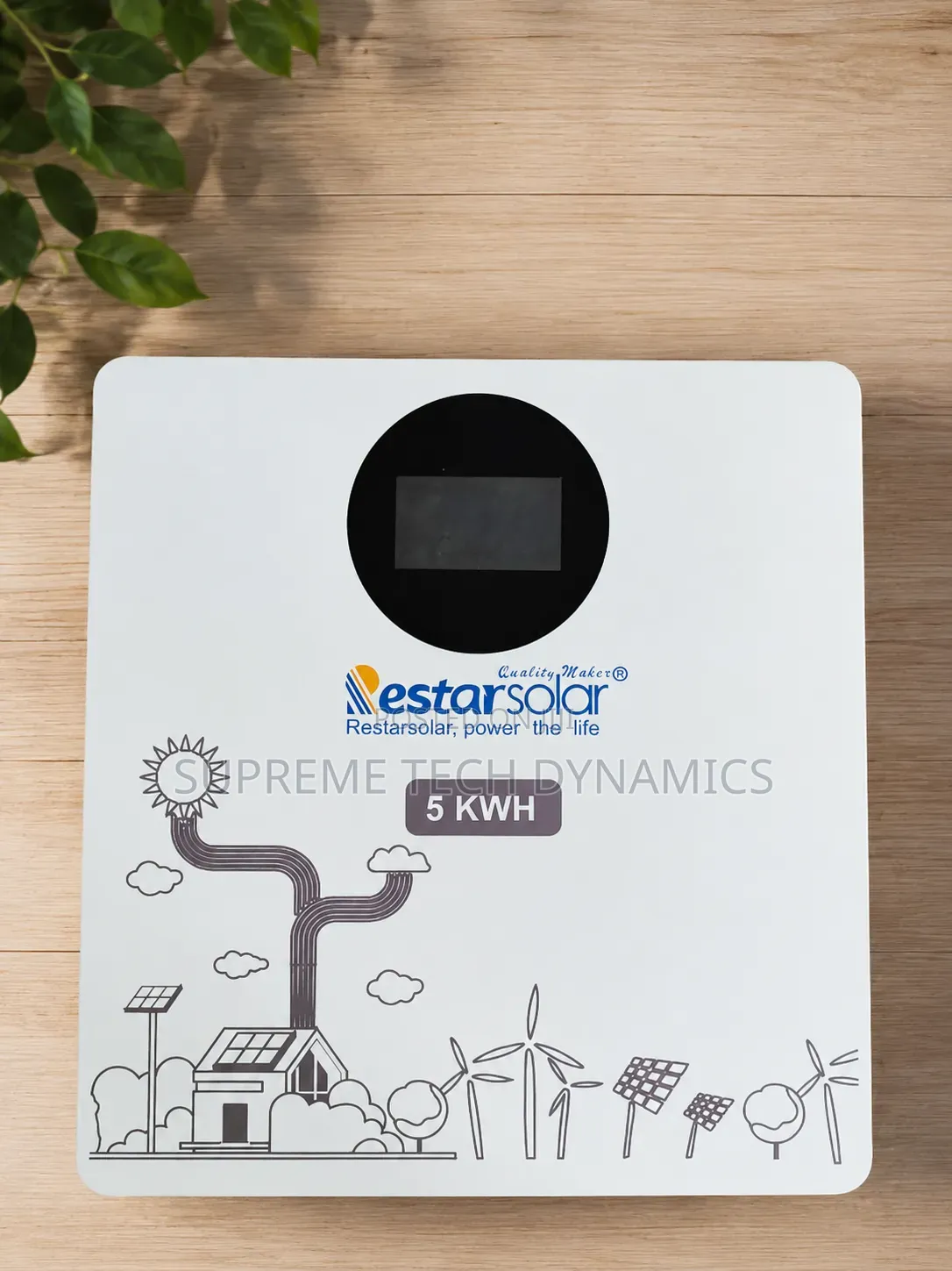 RestarSolar 5KWh Solar Lithium Battery – Reliable Energy Storage