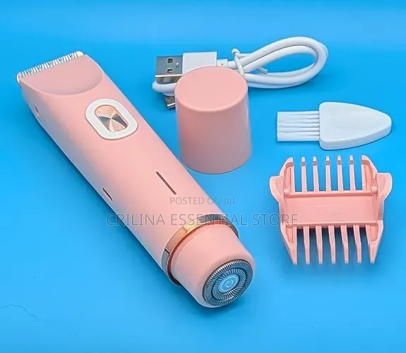2-in-1 Rechargeable Electric Shaver and Bikini Trimmer