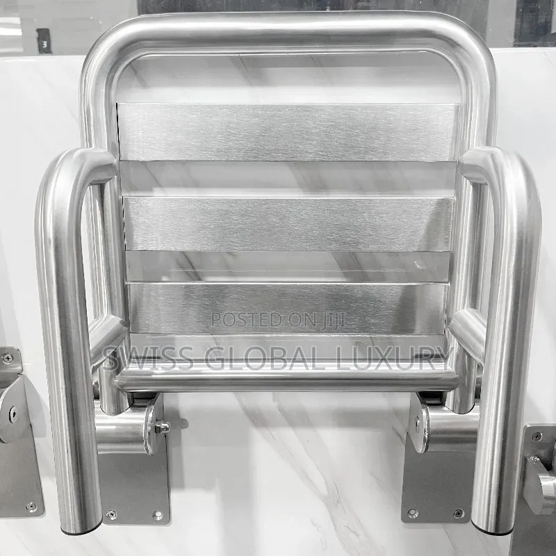 304 Stainless Steel Material Bathroom Shower Chair for Aged People