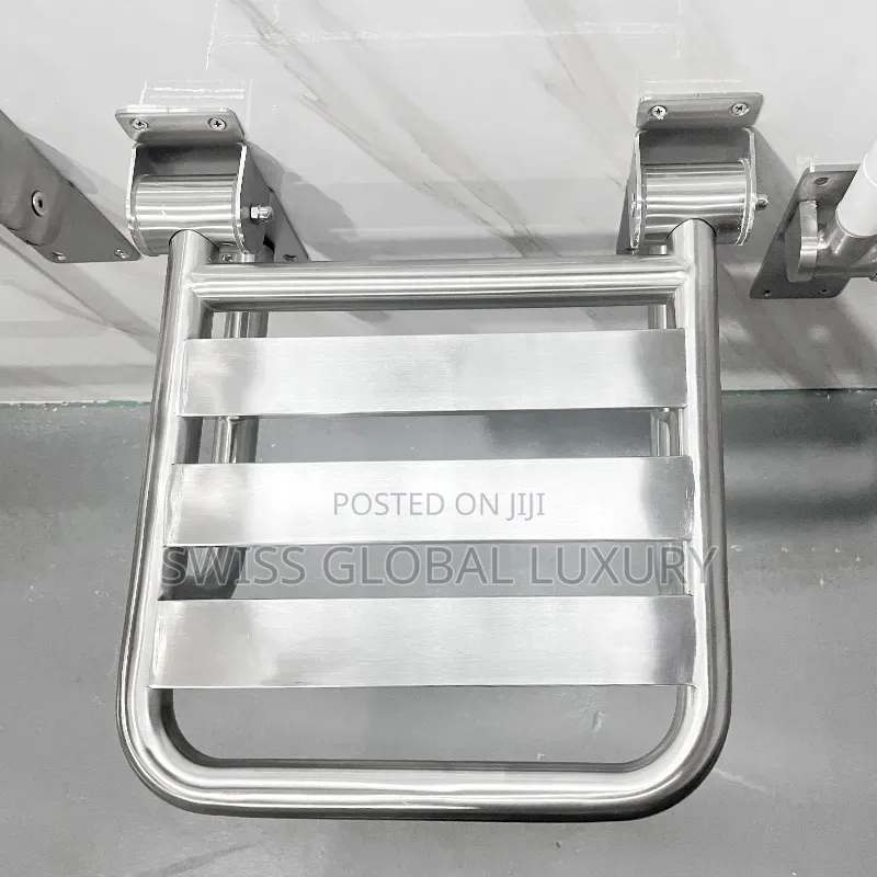304 Stainless Steel Material Bathroom Shower Chair for Aged People