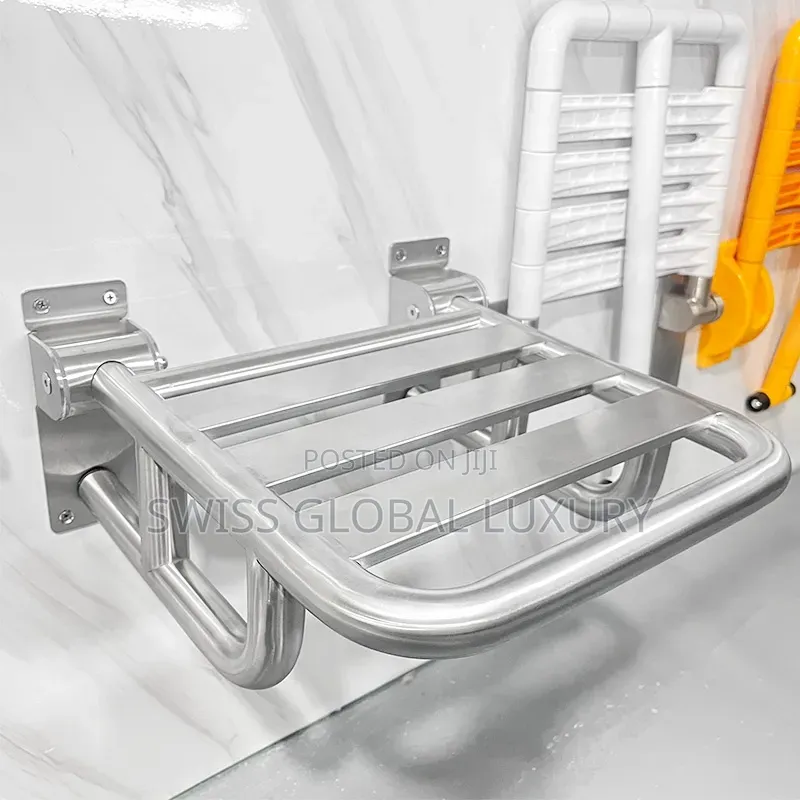 304 Stainless Steel Material Bathroom Shower Chair for Aged People